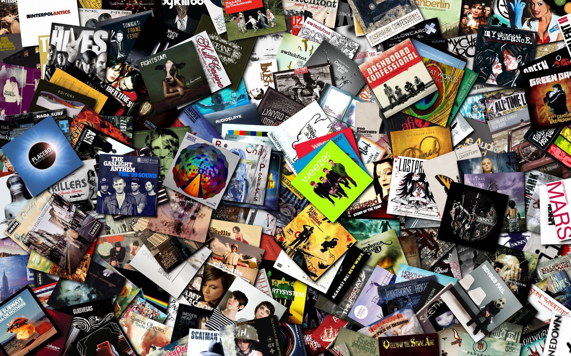 Copertine di album, Collage, CD, Full HD, sfondo Windows 11