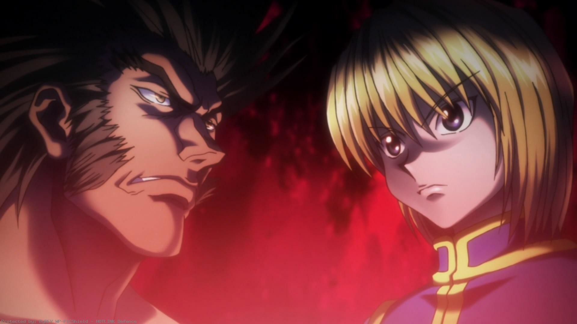 Kurapika, Uvogin, Hunter x Hunter, Rosso, Full HD, sfondo desktop