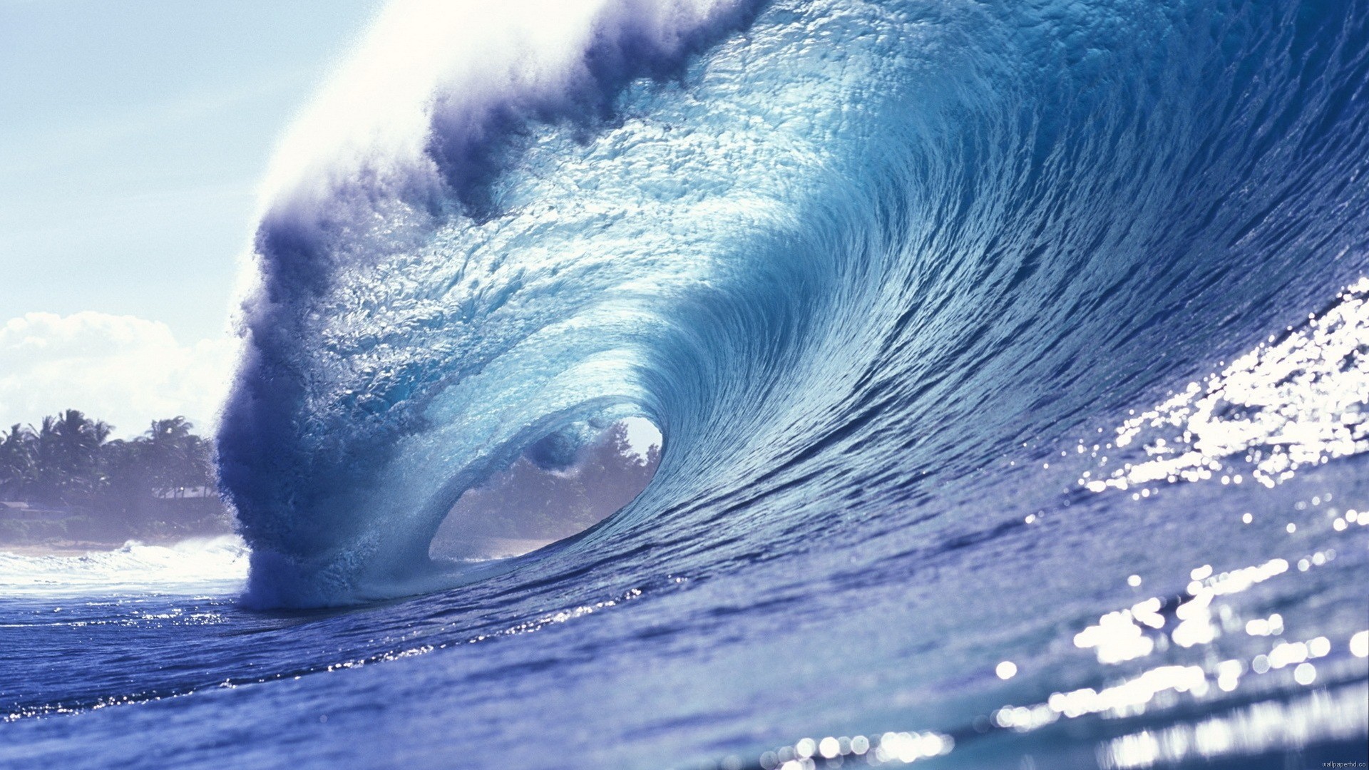 Onda, Surf, Oceano, Tubo, 1920x1080, sfondo per PC