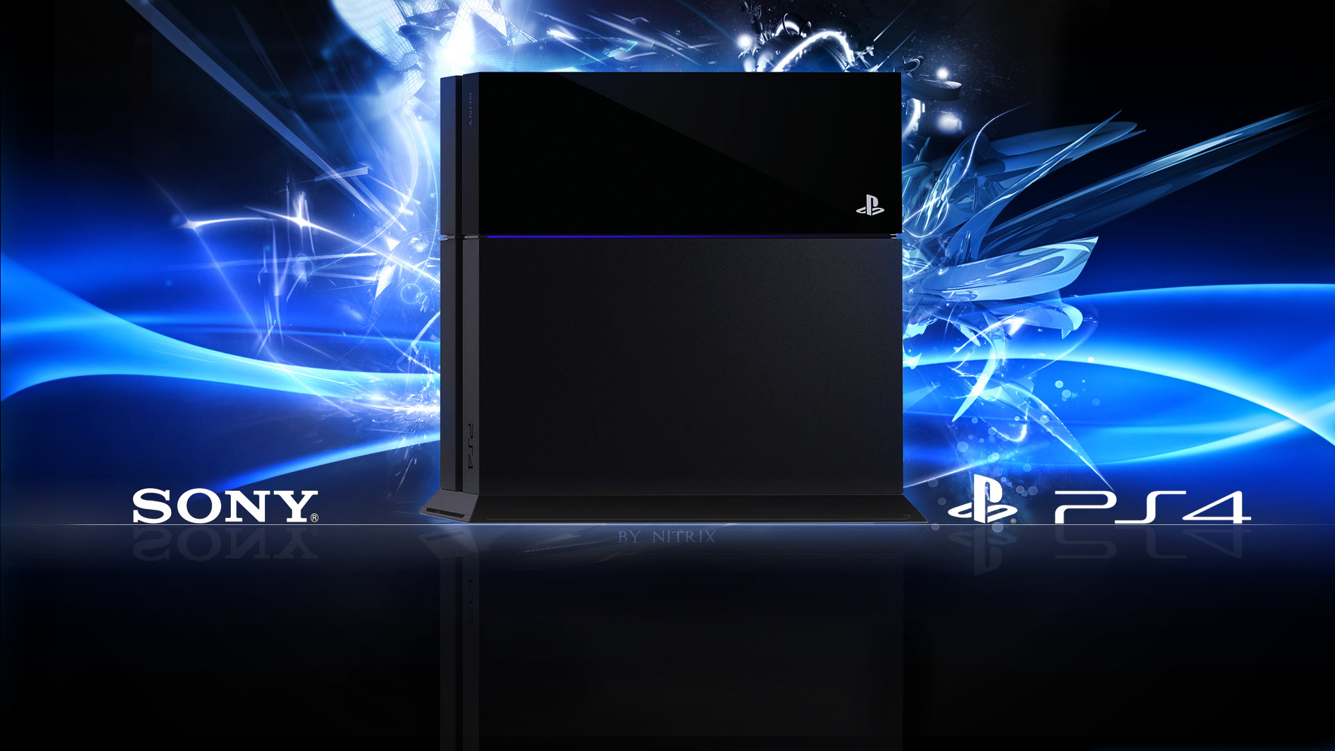 PlayStation 4, Console, Sony, Blu, Full HD, sfondo per portatile
