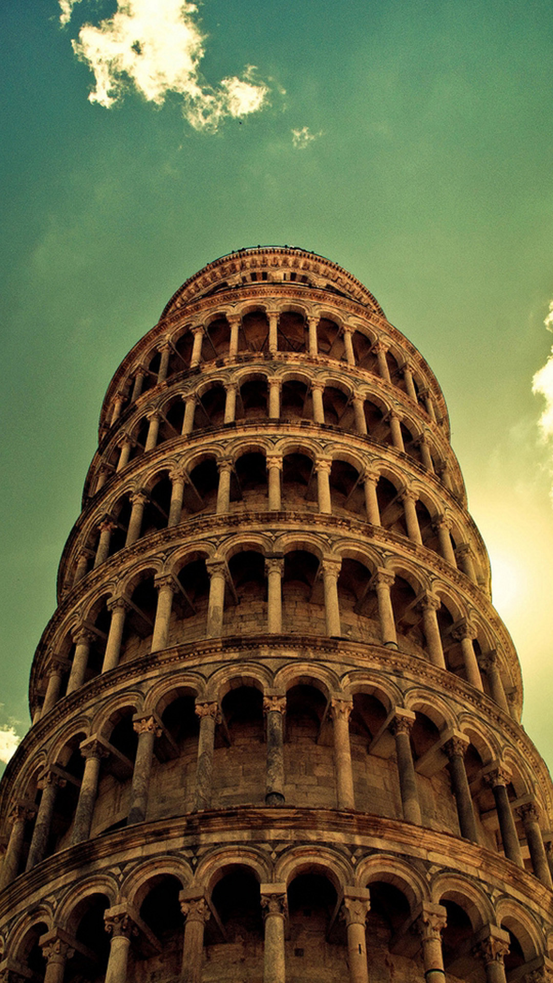 Torre di Pisa, Pisa, Toscana, Italia, Full HD, sfondo per smartphone