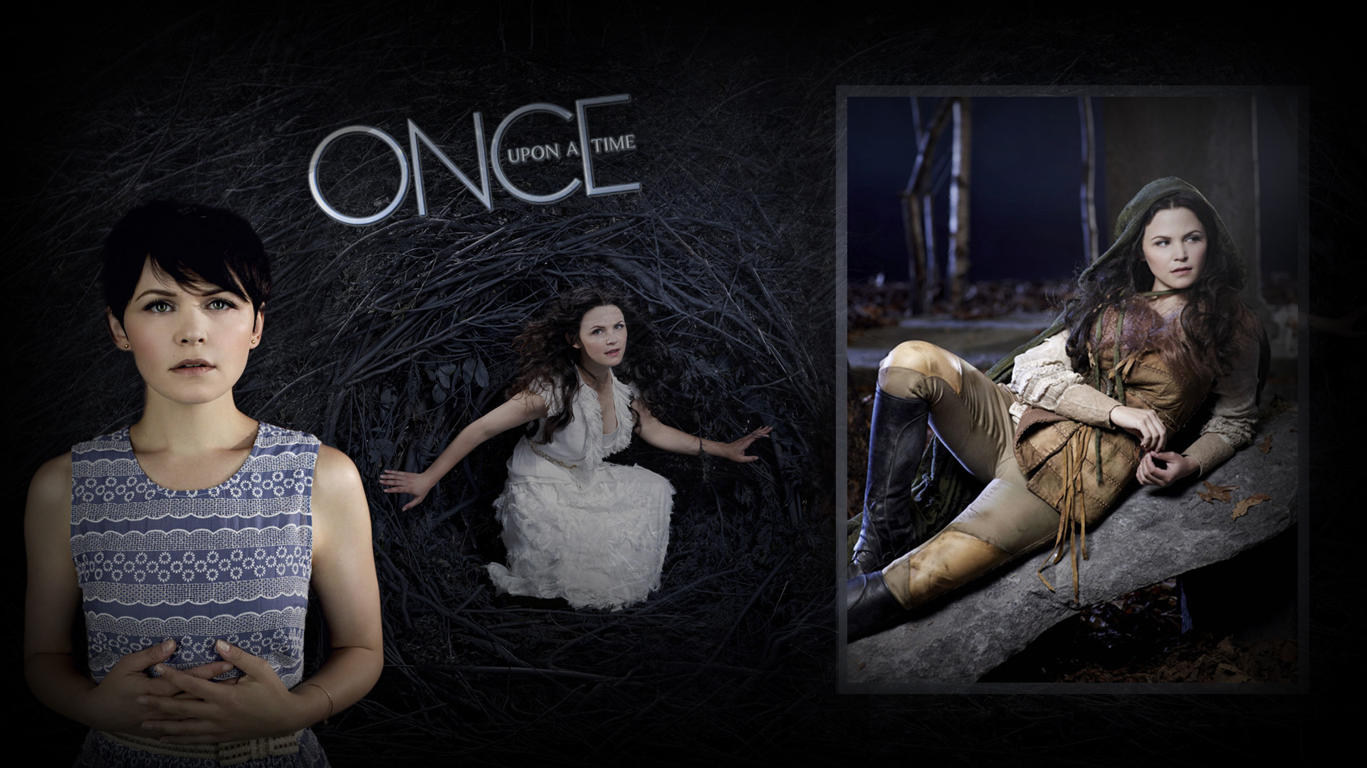 Biancaneve, Mary Margaret Blanchard, Ginnifer Goodwin, C'era una volta, Logo, sfondo desktop