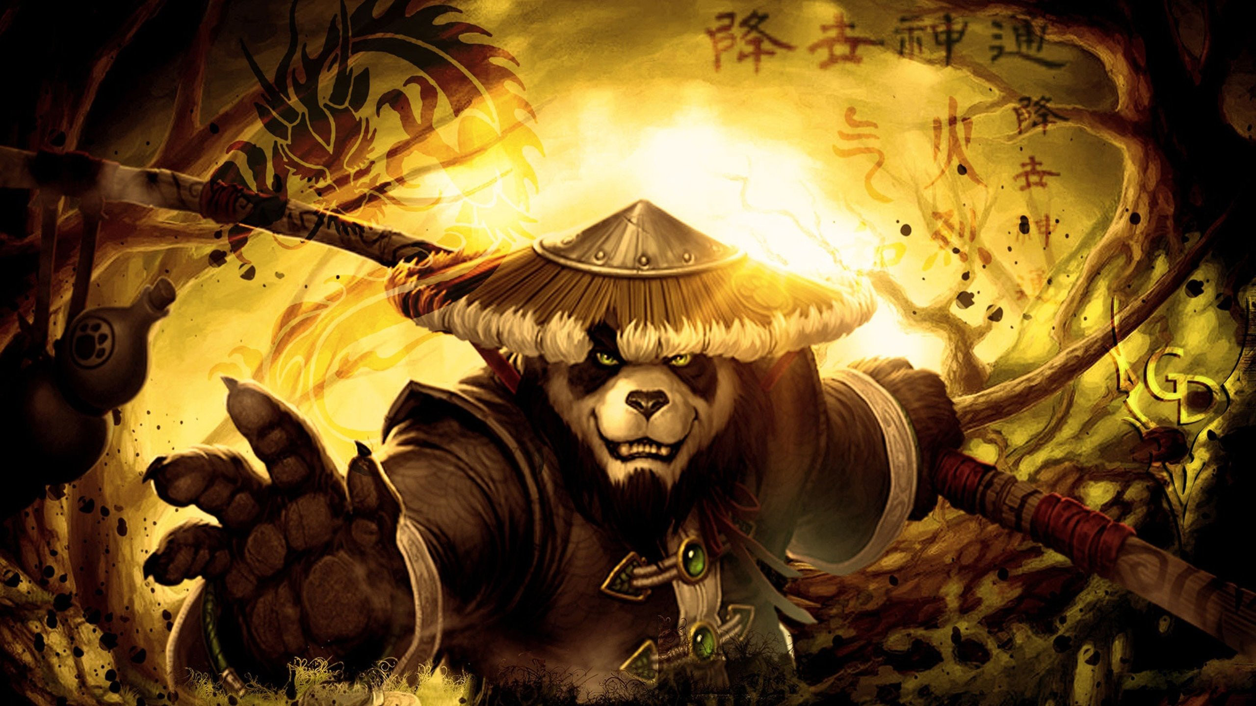 Chen Mastrobirraio, World of Warcraft: Mists of Pandaria, Pandaren, sfondo 2K per computer