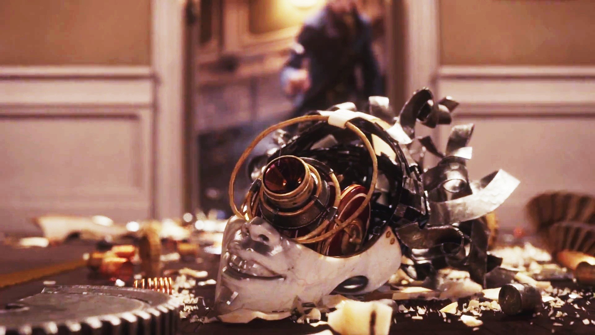 Clockwork Soldier, Dishonored 2, Rottami, Steampunk, Full HD, sfondo per PC e portatile