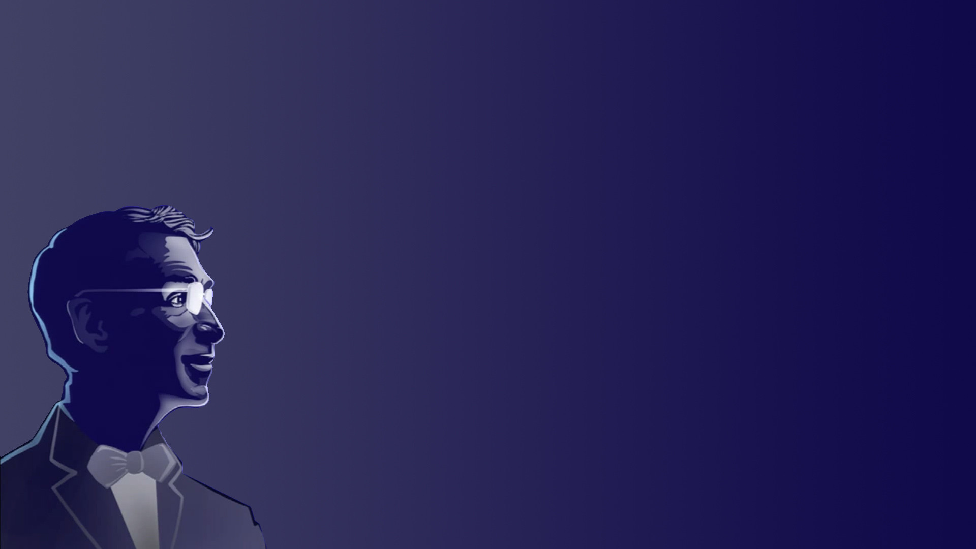 Bill Nye, Scienziato, Illustrazione, Viola, Full HD, sfondo desktop