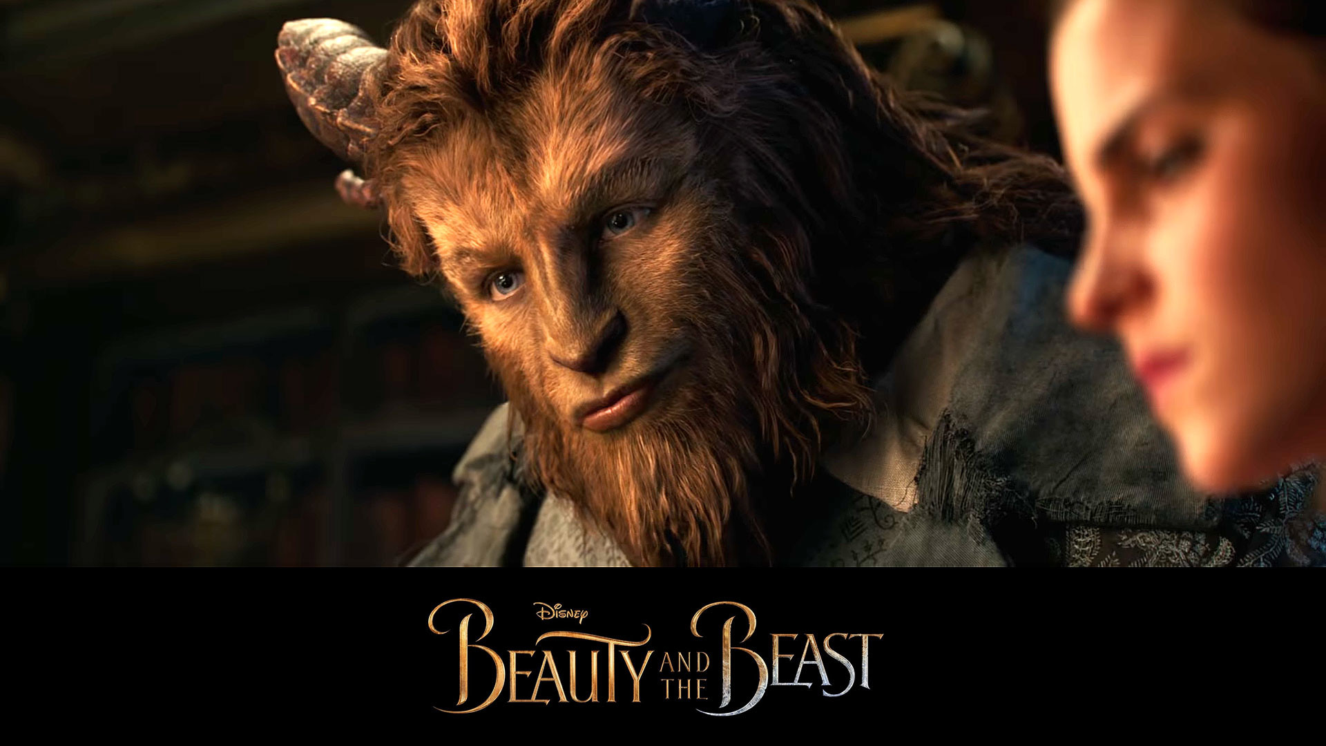 La bella e la bestia, Emma Watson, Dan Stevens, Bestia, Disney, Full HD, sfondo desktop