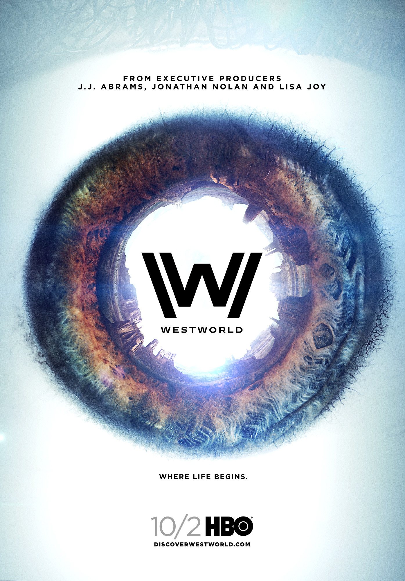 Westworld, Locandina, Occhio, HBO, Full HD, wallpaper per tablet