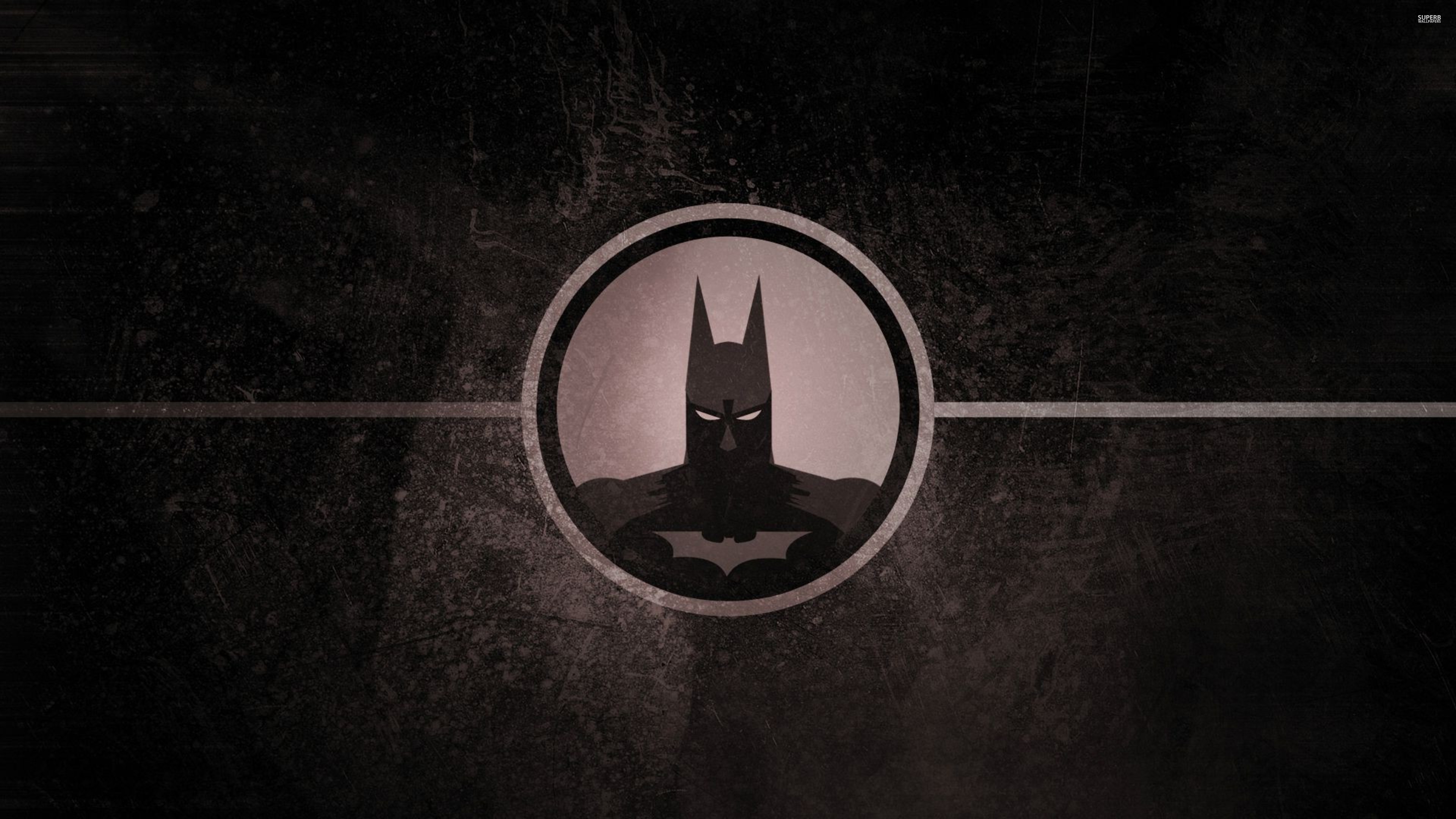 Batman, Emblema, Vintage, 16:9 4K, sfondo widescreen