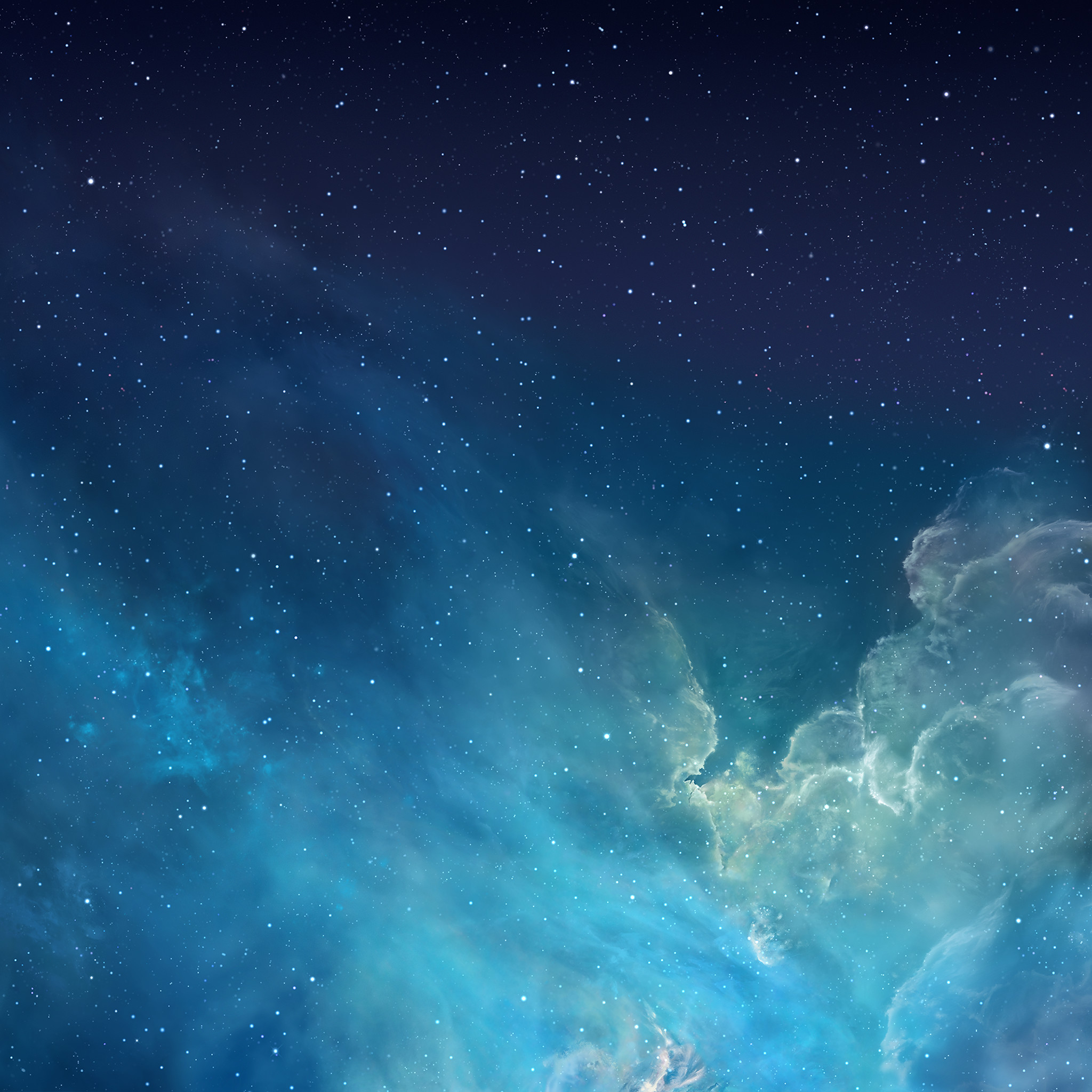 Cielo stellato, Nebulosa, Nuvole, Azzurro, schermata Home iPhone 6