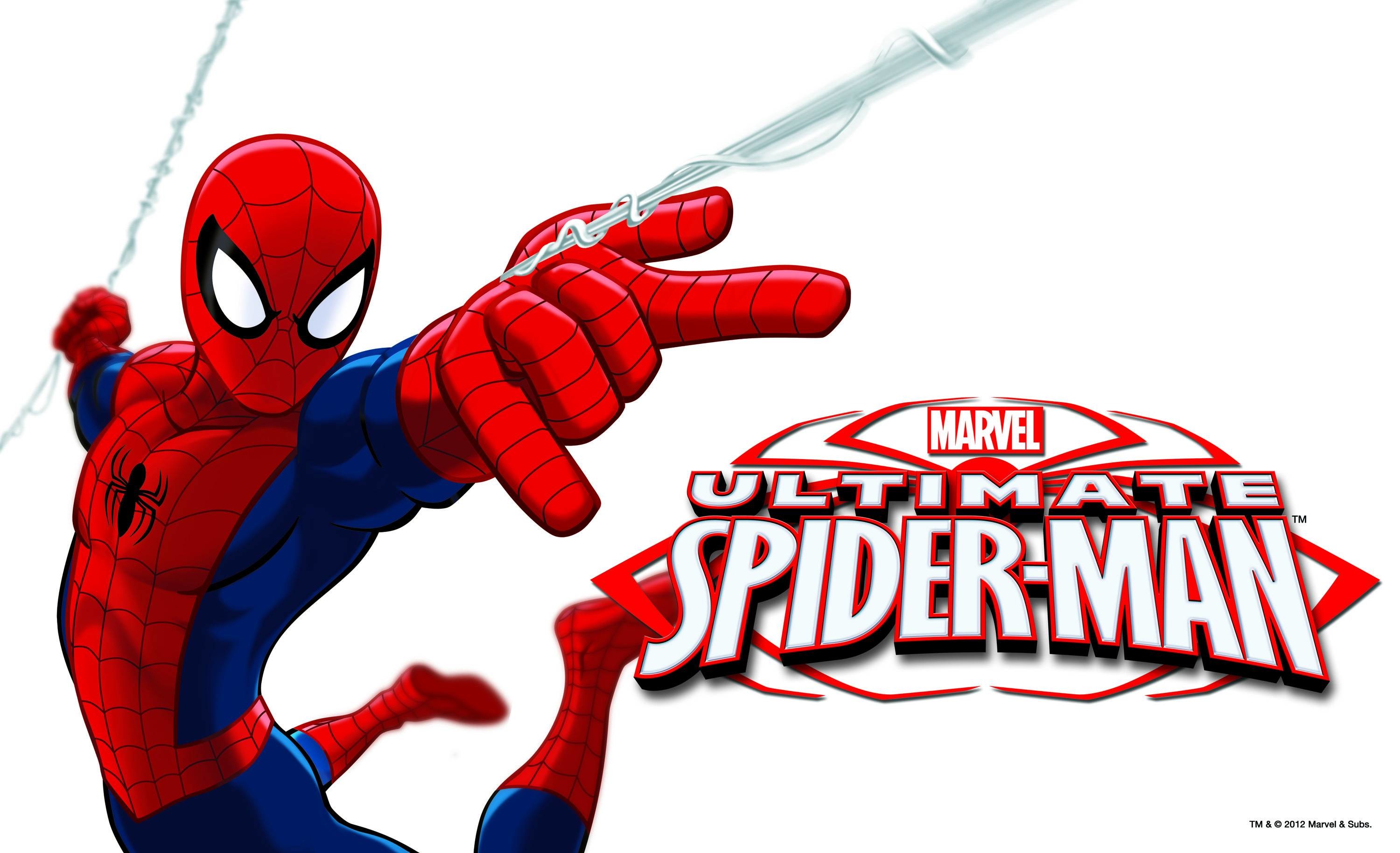 Ultimate Spider-Man, Spider-Man, Marvel, Cartone animato, 2K, sfondo per PC e portatile
