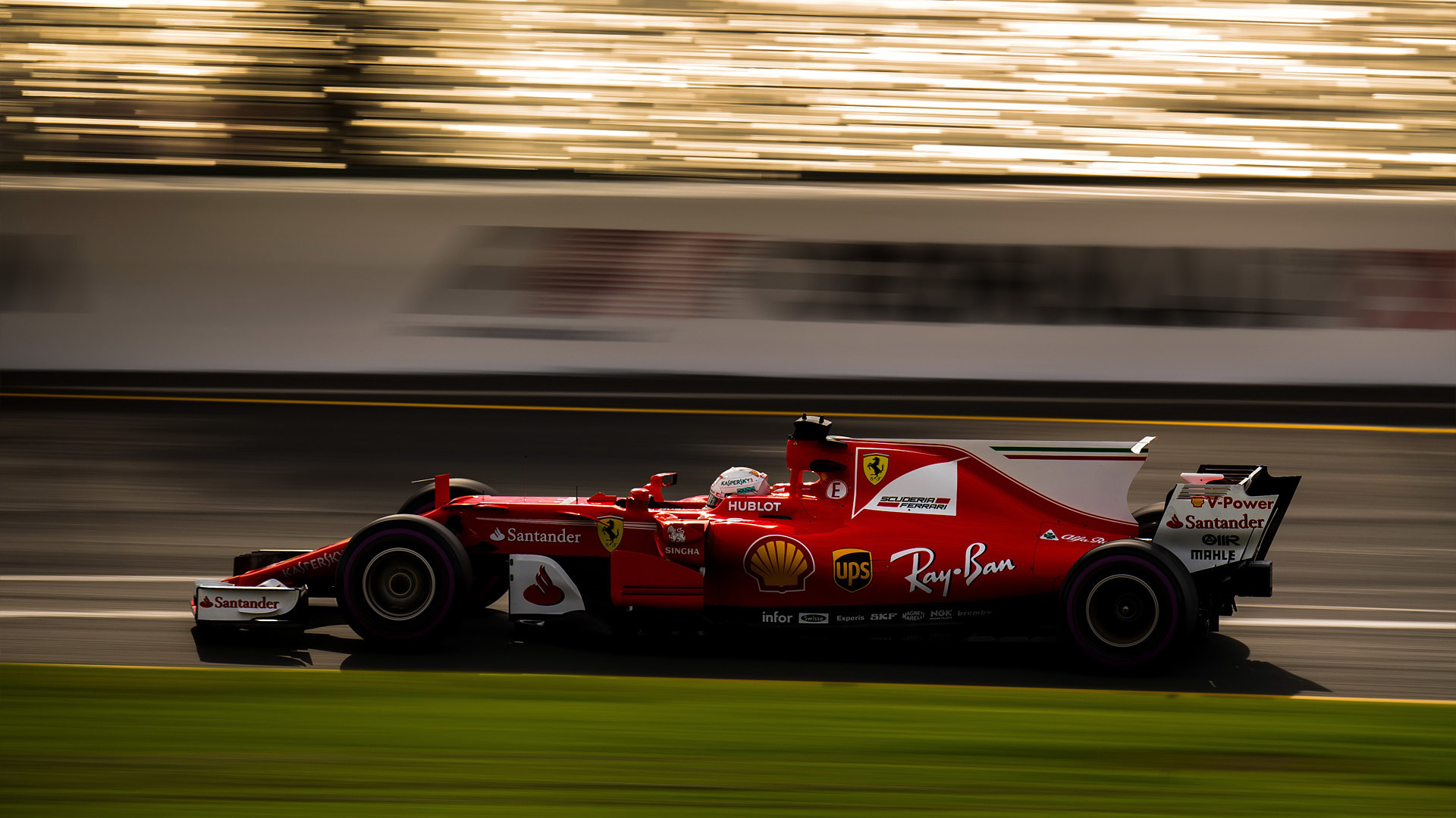 Ferrari SF70H, Scuderia Ferrari, Formula 1, Mosso, Full HD 1080p, sfondo desktop