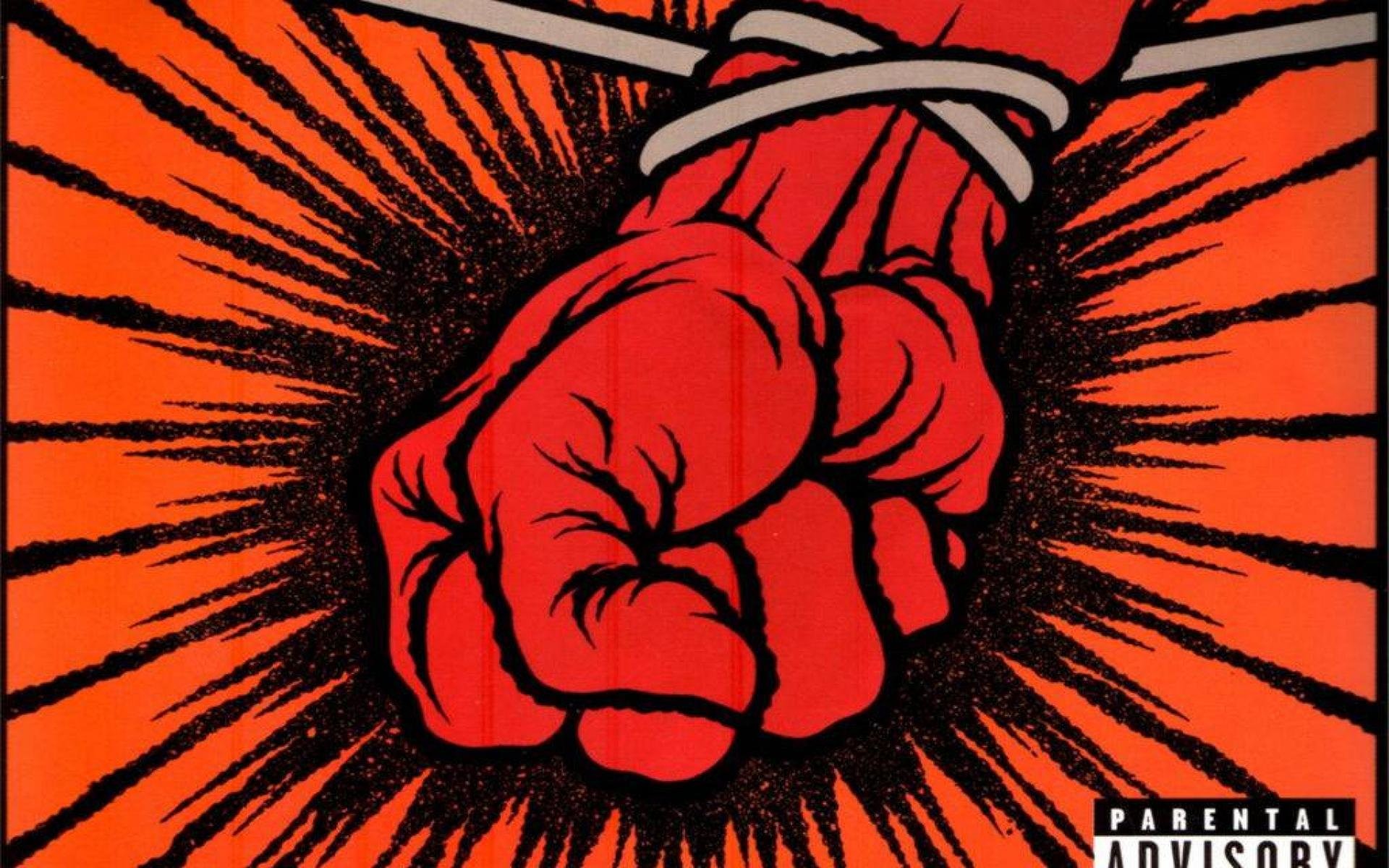 Metallica, St. Anger, Pugno, Copertina, Arancione, 1920x1200, immagine di sfondo