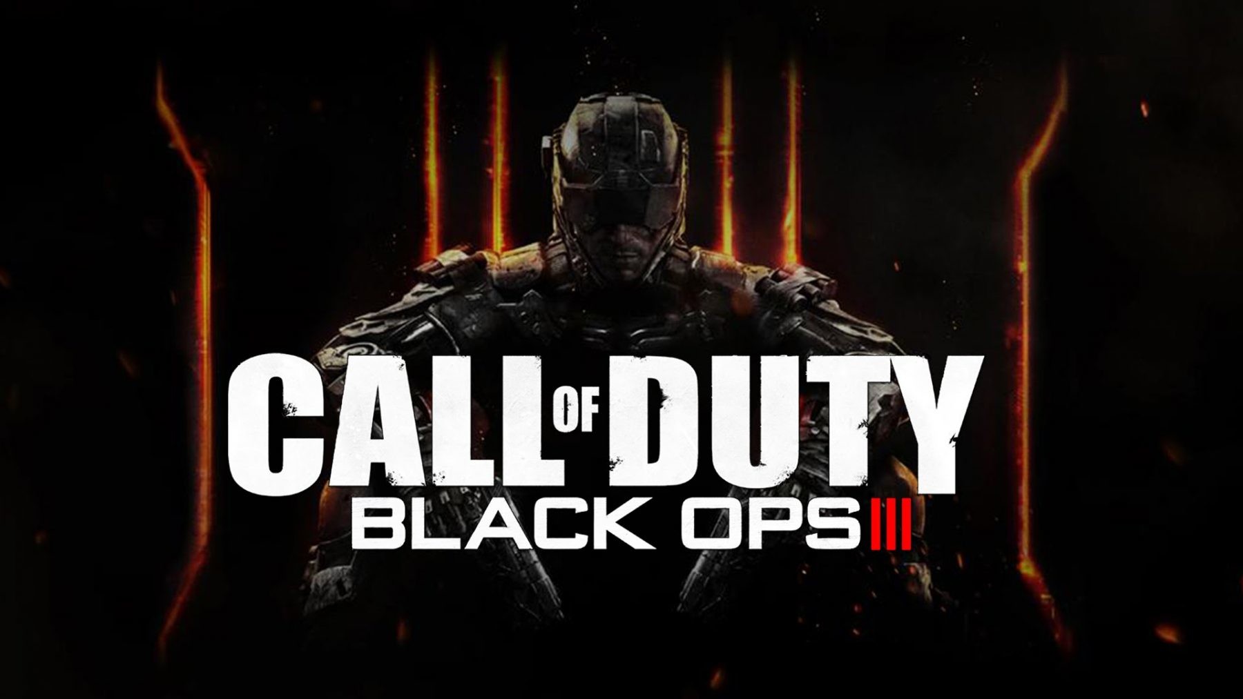 Call of Duty: Black Ops III, Logo, Soldato, Nero, HD, sfondo per PC e portatile