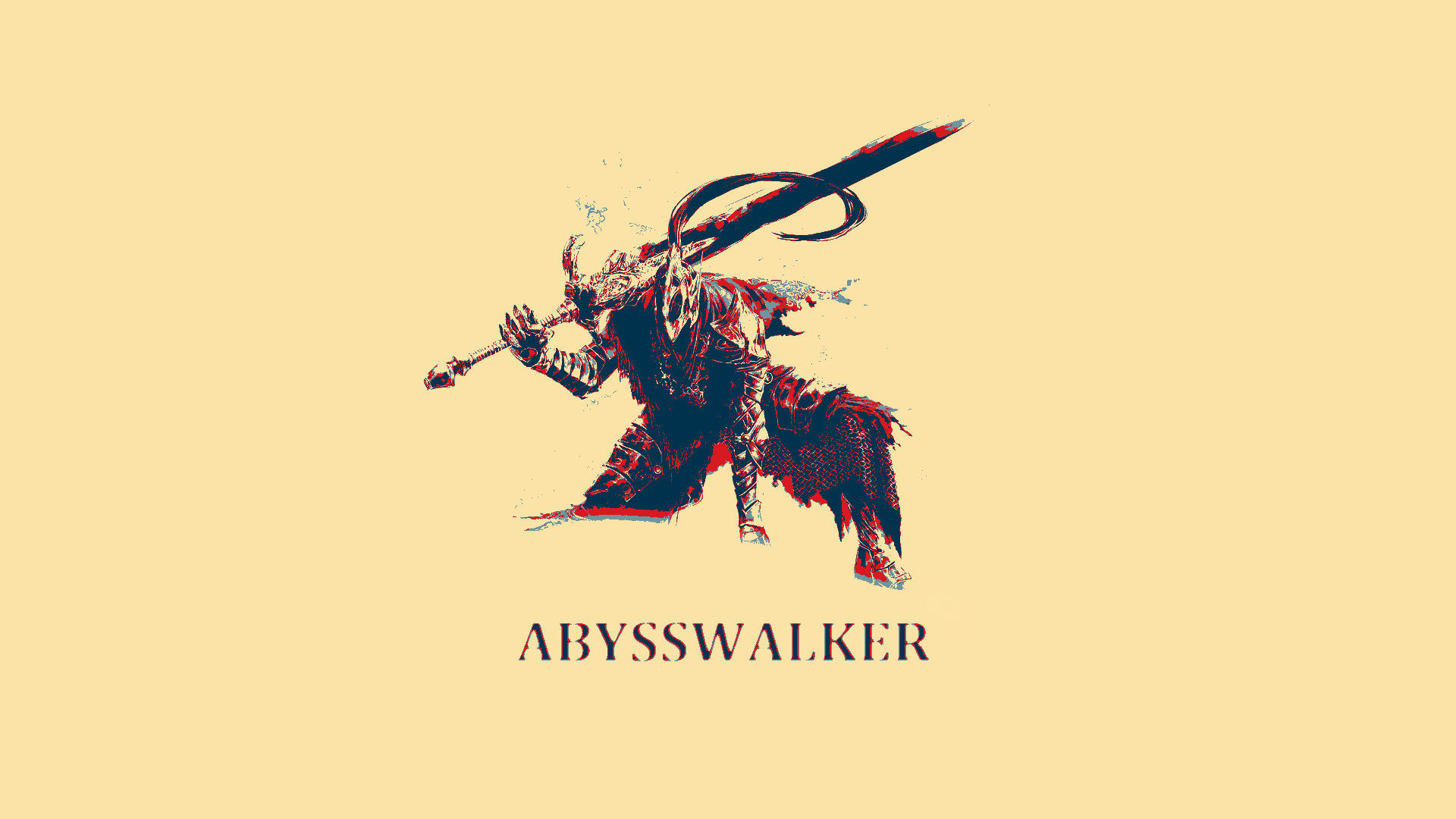 Artorias, Abysswalker, Dark Souls, Minimalismo, Full HD, sfondo per PC e portatile