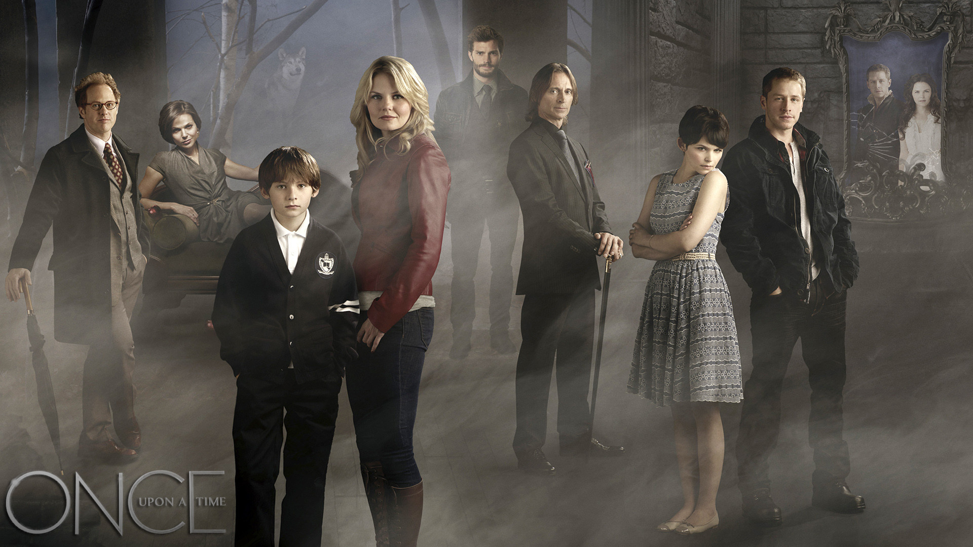 C'era una volta, Once Upon a Time, Cast, Nebbia, Full HD, wallpaper per portatile