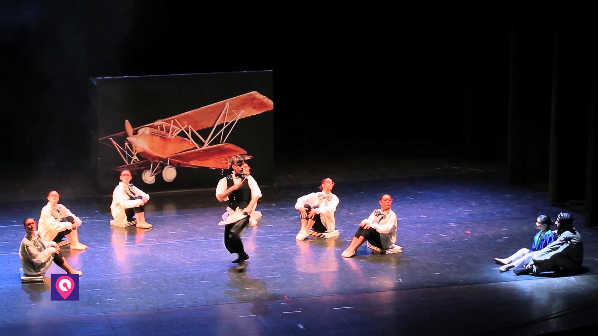 Il Piccolo Principe, Spettacolo teatrale, Biplano, Palcoscenico, sfondo desktop Full HD