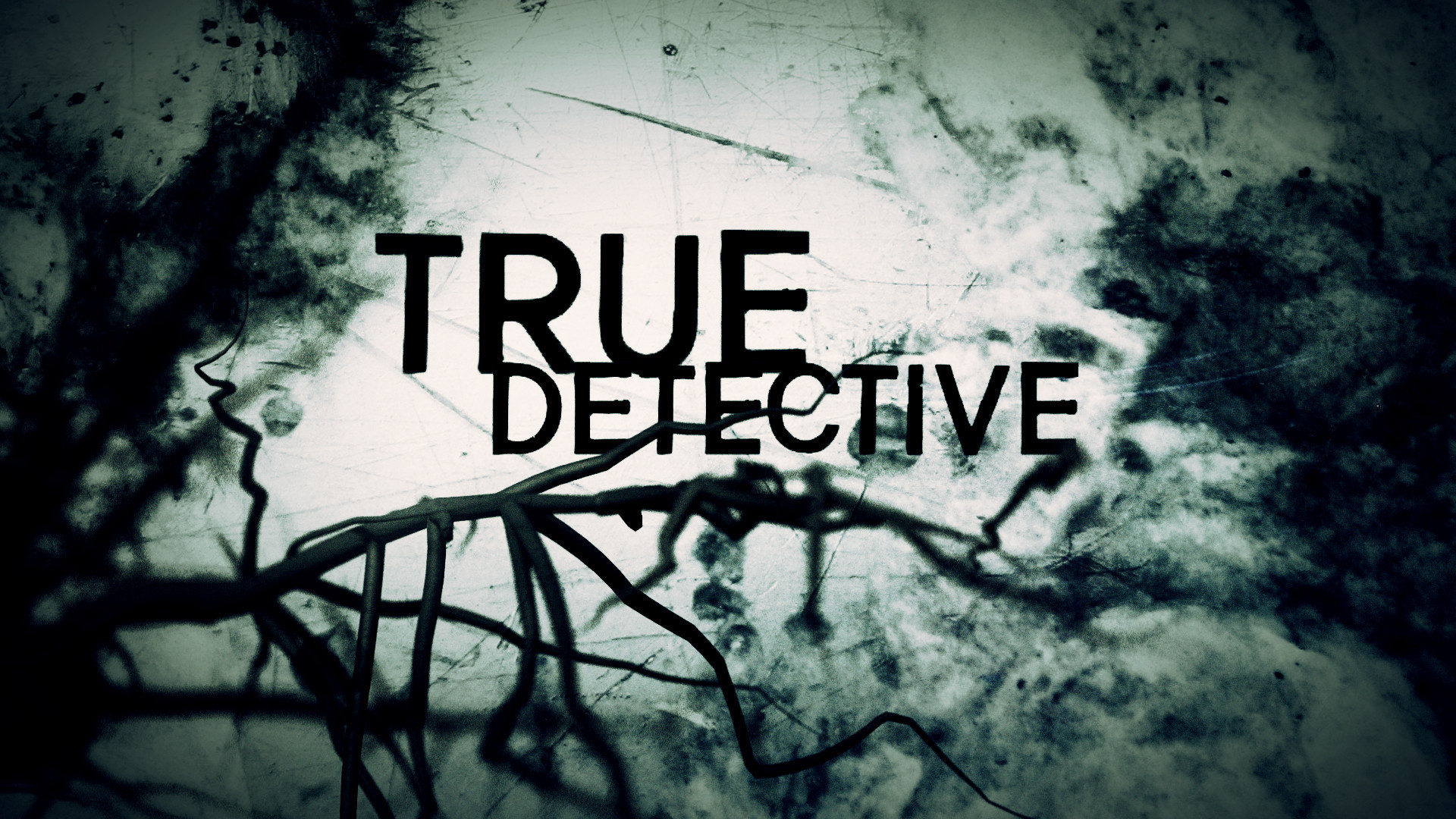 True Detective, Logo, Rami, Stile grunge, Full HD, sfondo desktop