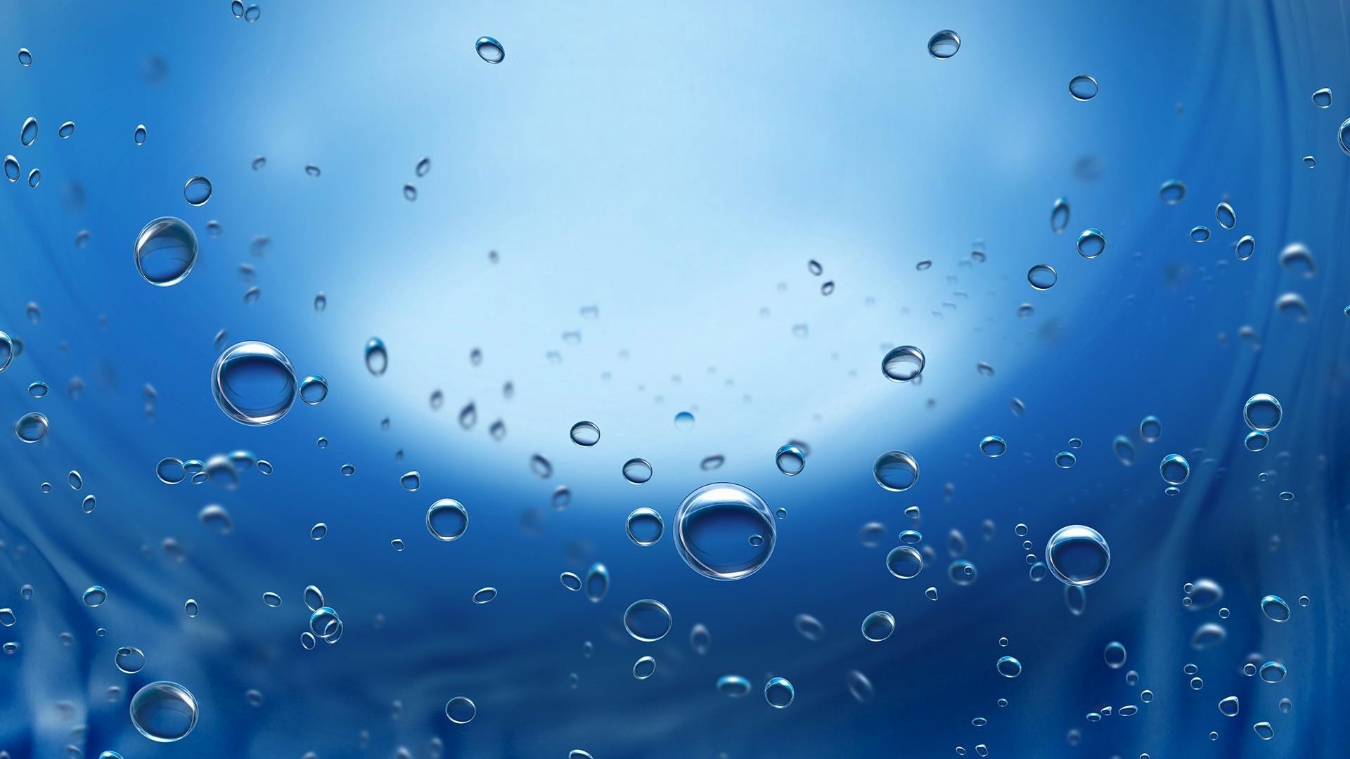 Bolle, Sott'acqua, Blu, Full HD 1080p, sfondo desktop