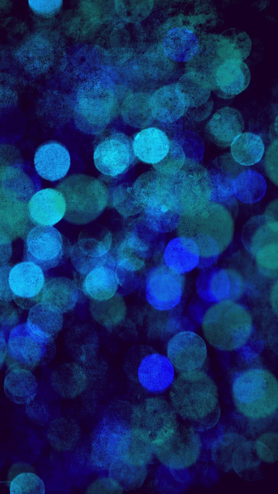 Bokeh, Luci, Blu, Verde acqua, sfondo iPhone Full HD