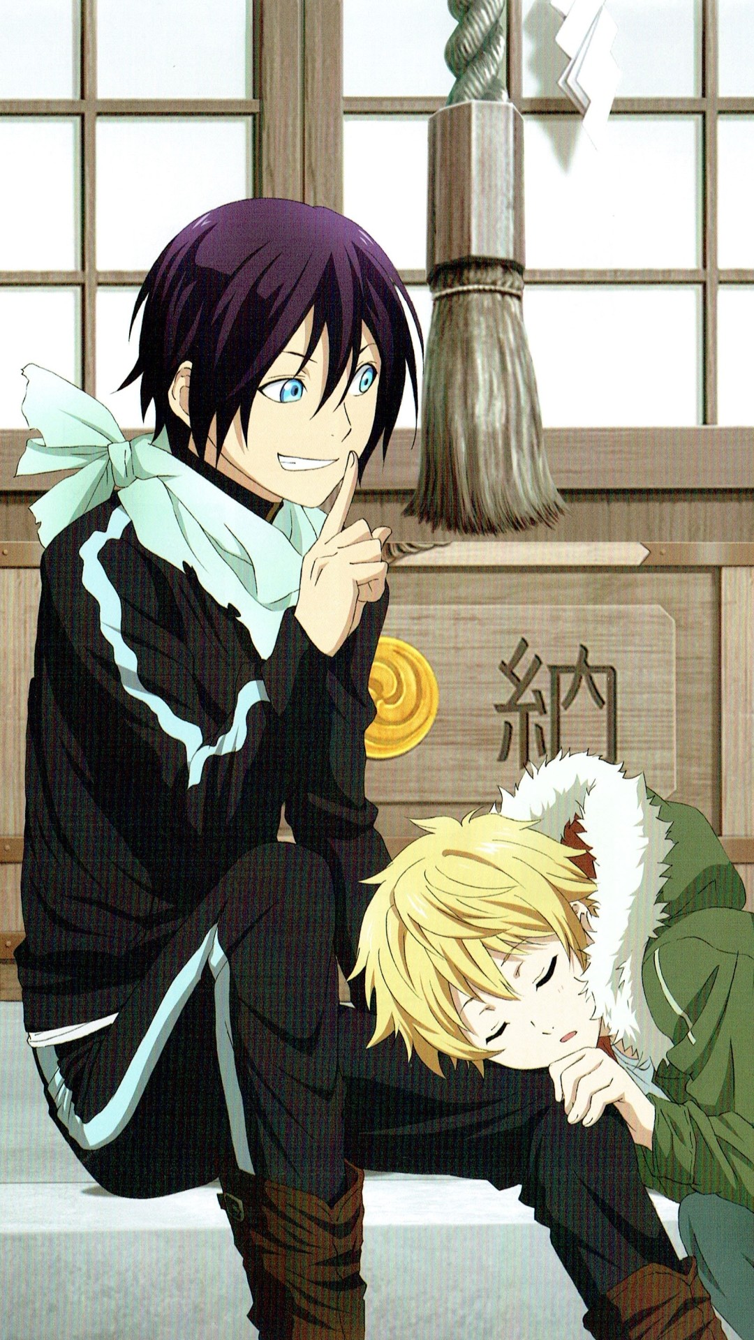 Yato, Yukine, Noragami, Santuario, Verticale, Full HD, sfondo per smartphone