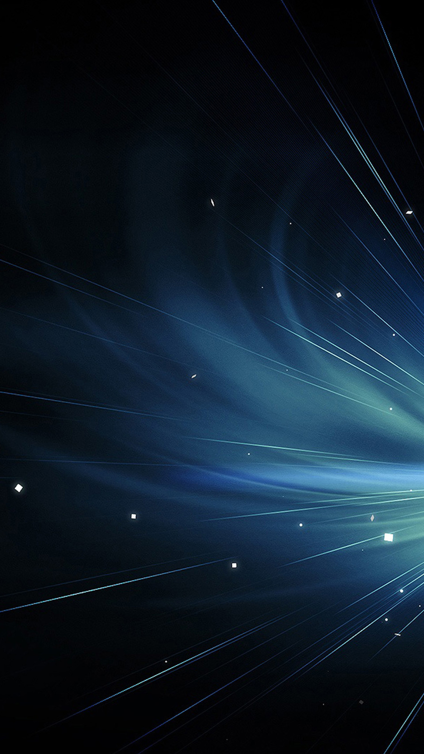 Linee di luce, Spazio, Blu scuro, Astratto, sfondo schermata di blocco Galaxy S6