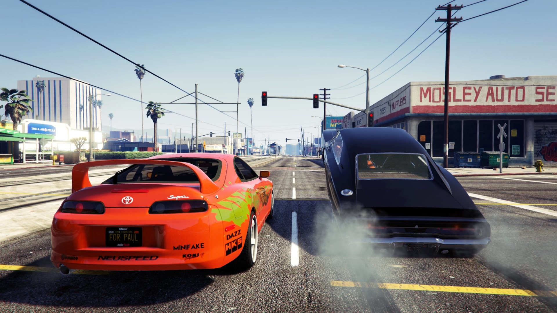 Grand Theft Auto V, Toyota Supra, Muscle car, Corsa su strada, 1920x1080, sfondo per PC