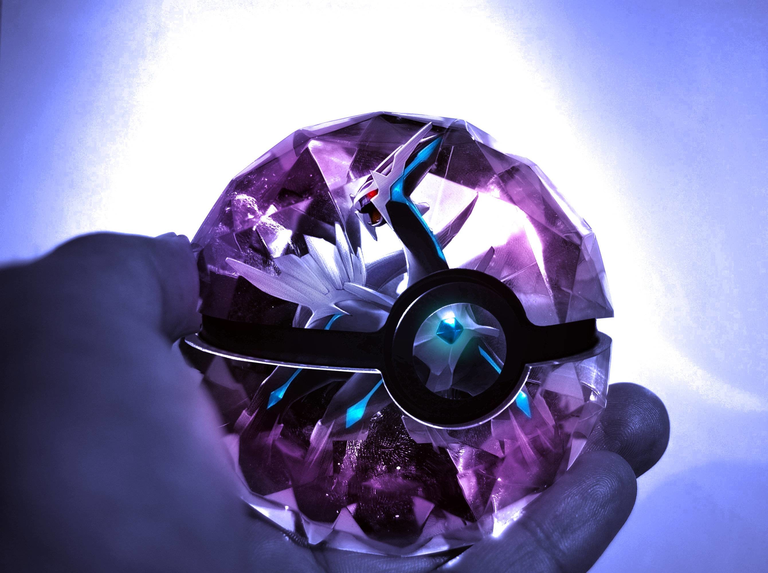 Poké Ball, Pokémon, Cristallo, Viola, 2K, schermata di blocco iPad