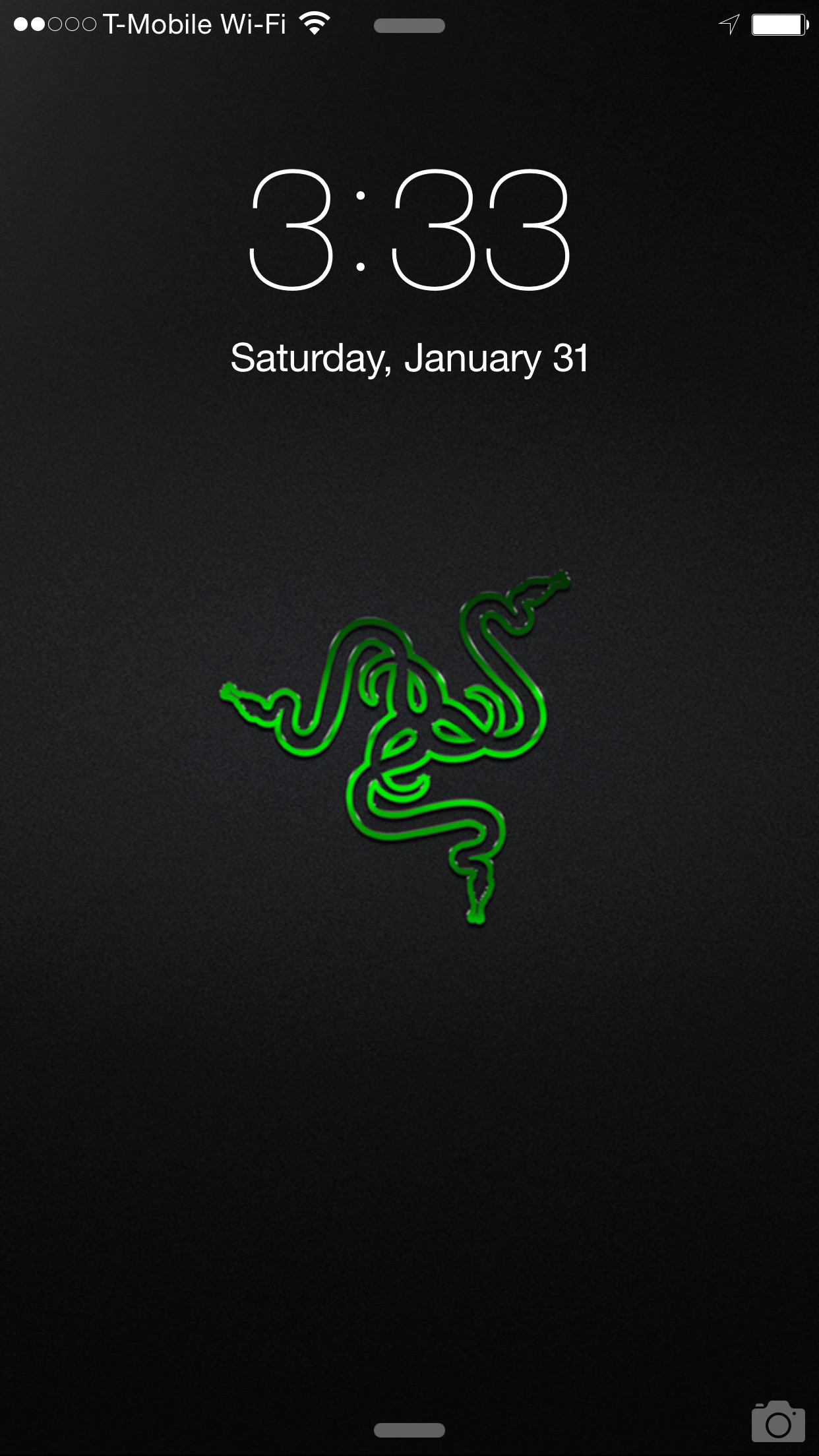 Razer, Logo Razer, Schermata di blocco, Sfondo nero, wallpaper per iPhone e Android