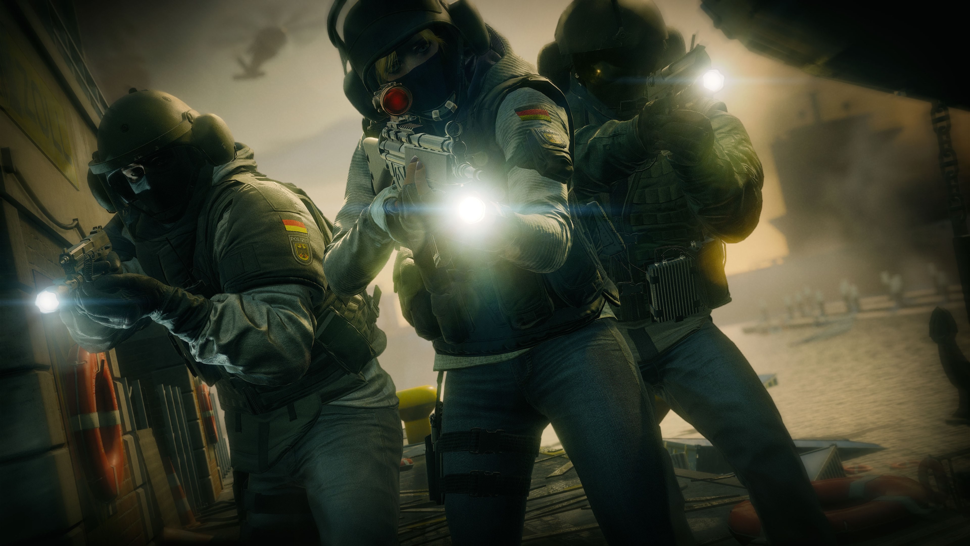 Rainbow Six Siege, Operatori, Torce, Assalto, 4K, sfondo per portatile