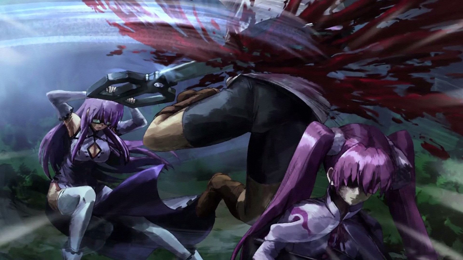Sheele, Akame ga Kill!, Forbici, Battaglia, Full HD, sfondo per portatile