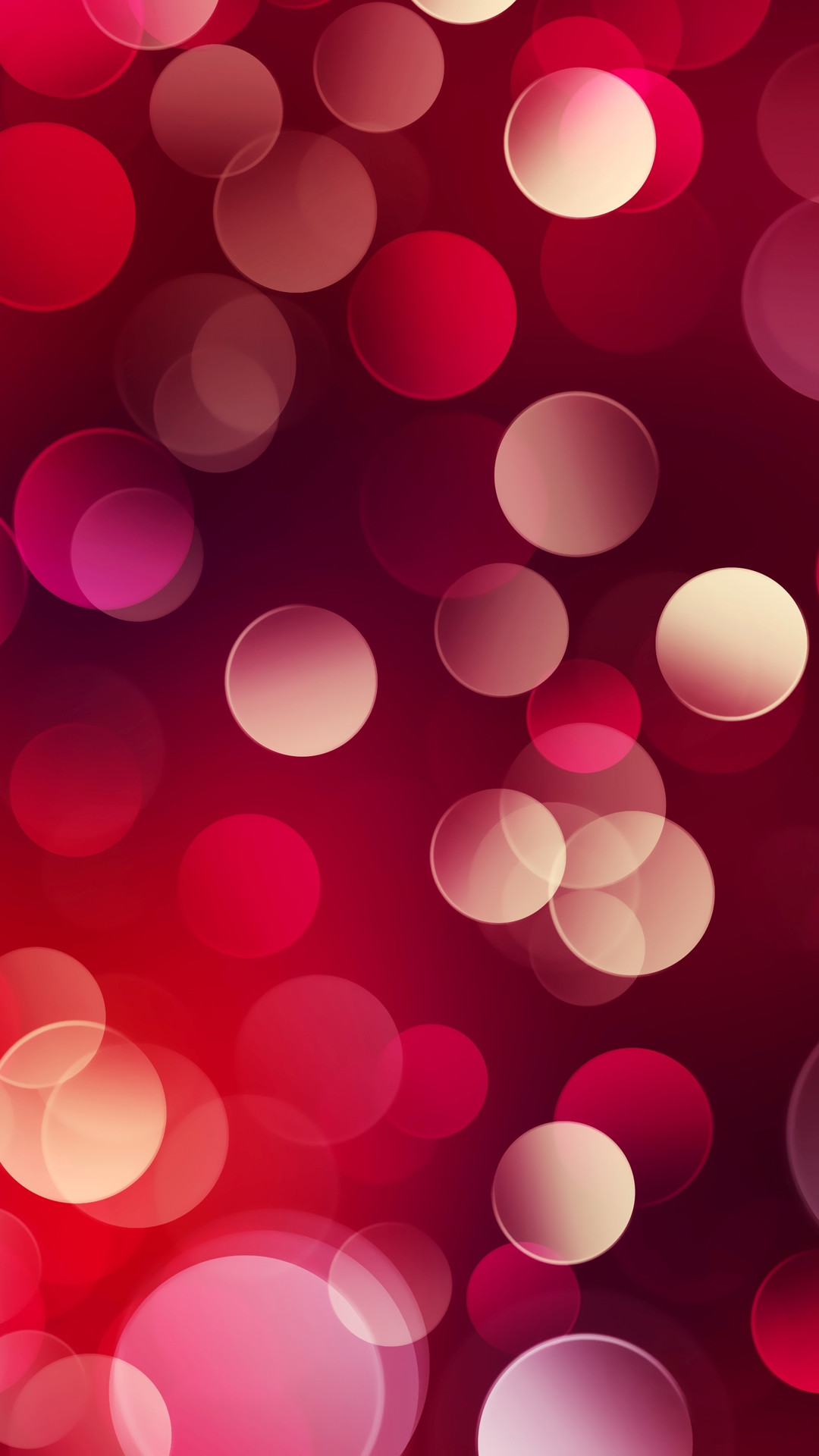 Bokeh, Rosso, Luci, Full HD, sfondo per cellulare