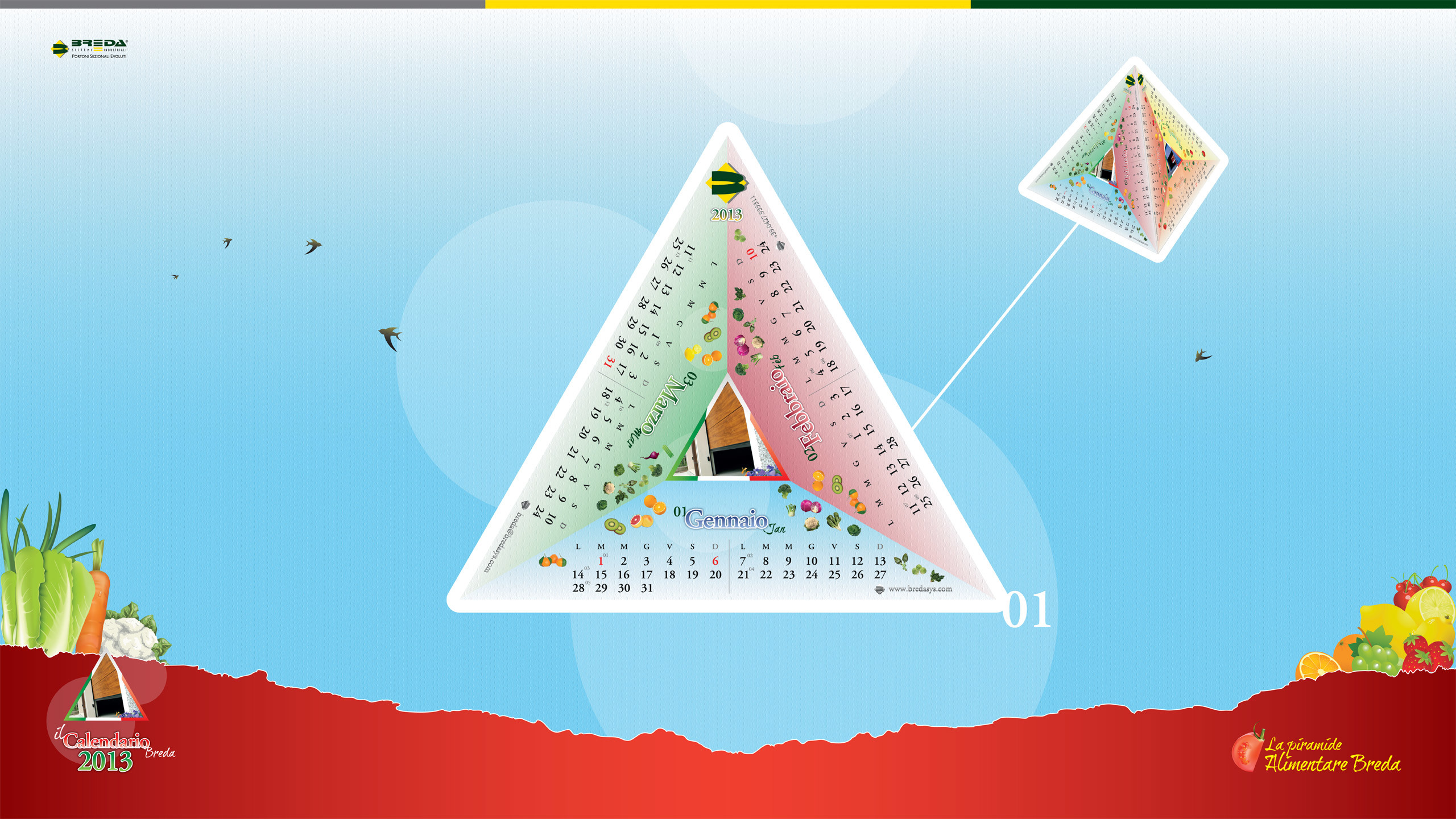 Calendario, Aquilone, Illustrazione, Gennaio 2015, 2K 1440p, sfondo desktop