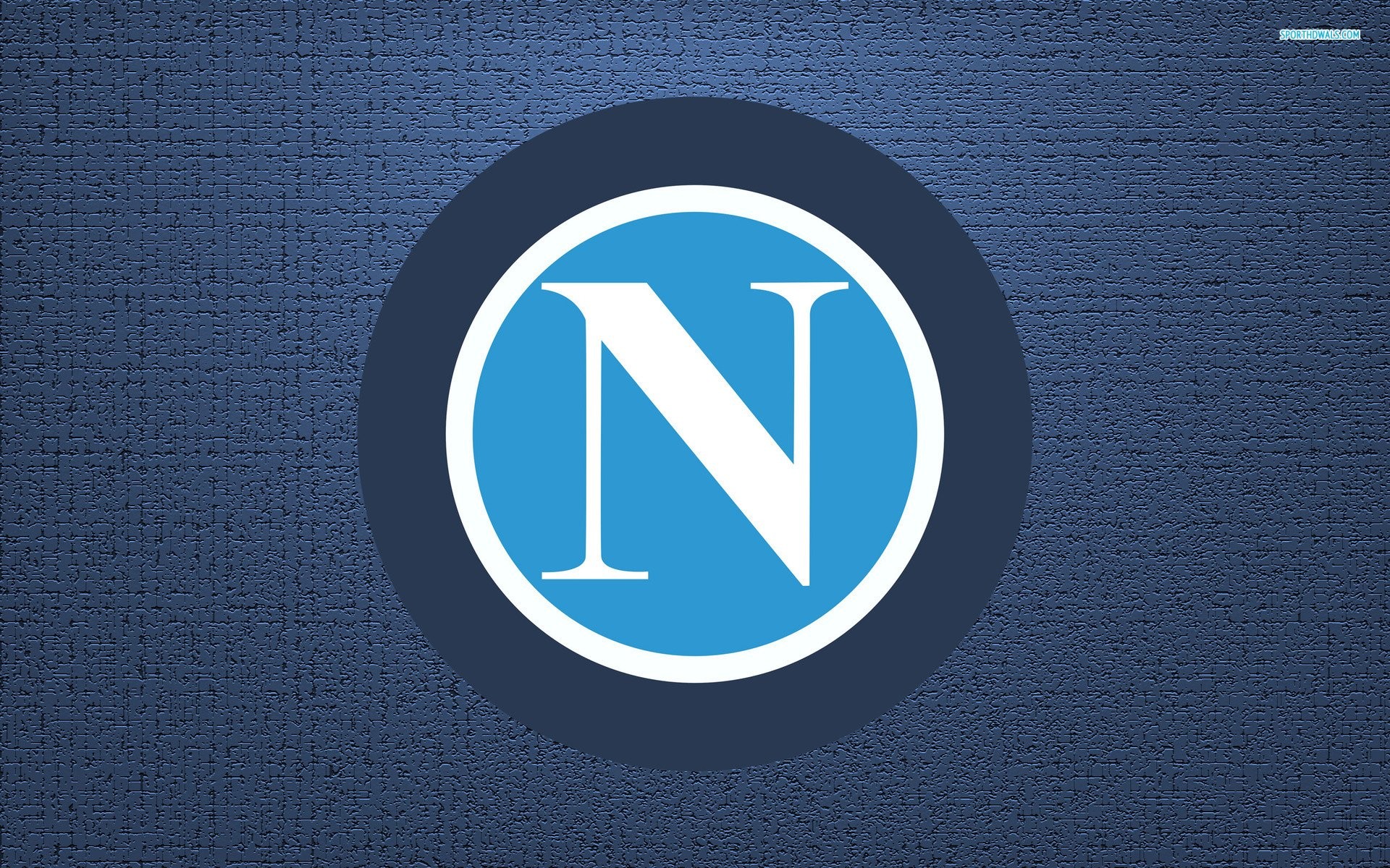 Stemma SSC Napoli, SSC Napoli, Blu, Texture, 1920x1200, immagine di sfondo
