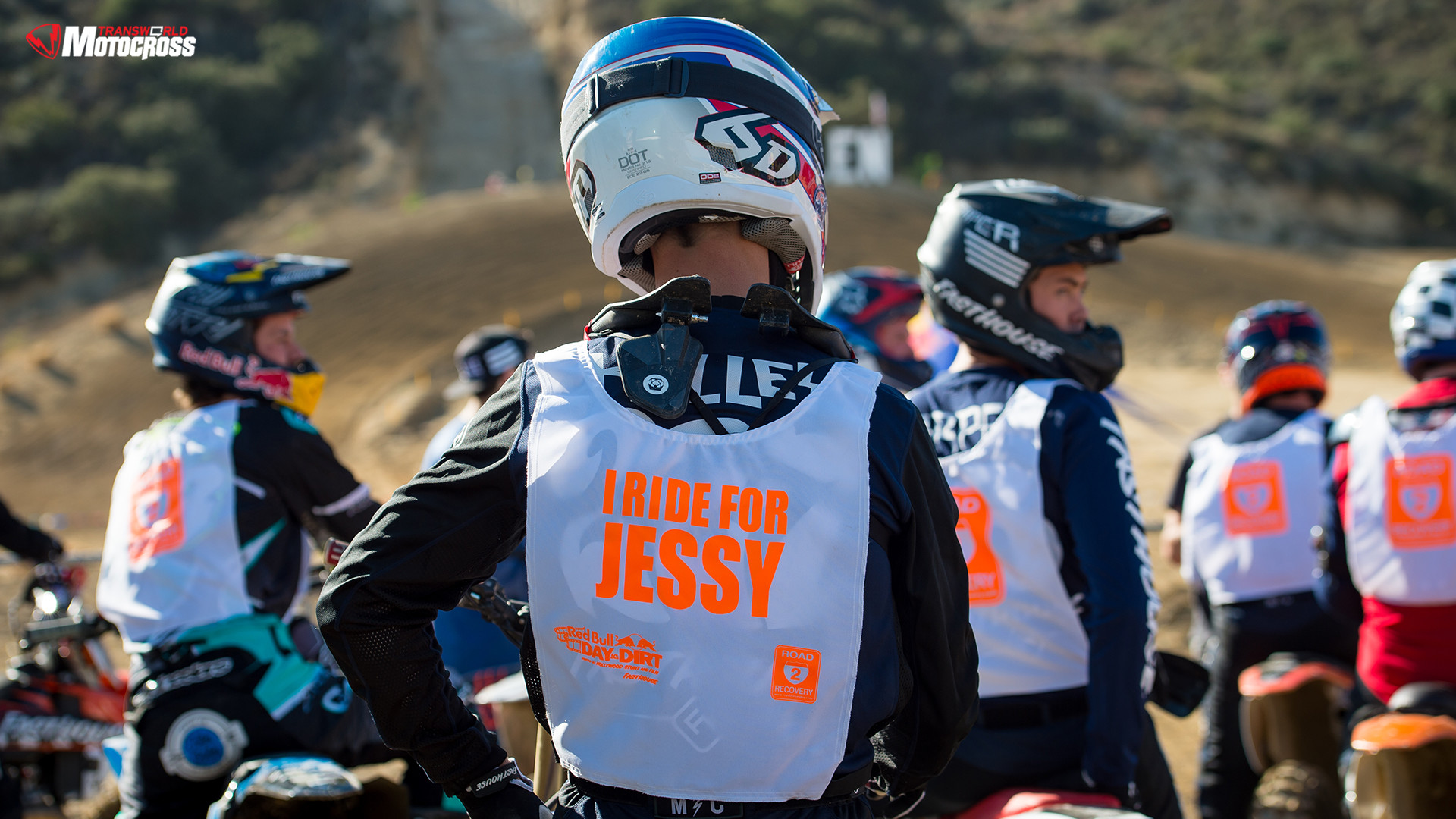Red Bull, Motocross, Piloti, I Ride for Jessy, Full HD, sfondo desktop