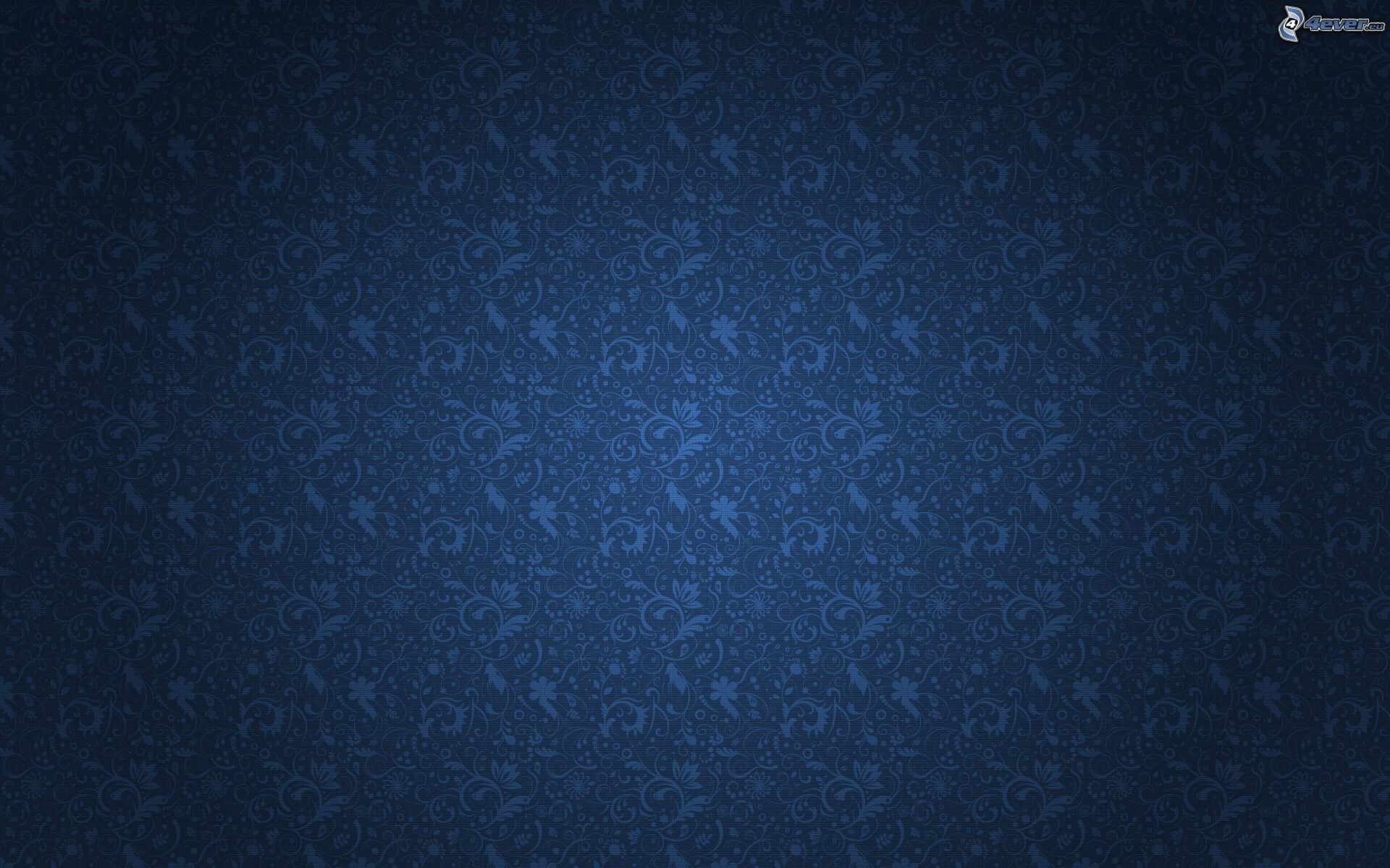 Damasco, Pattern, Blu scuro, 16:10 Full HD, sfondo widescreen