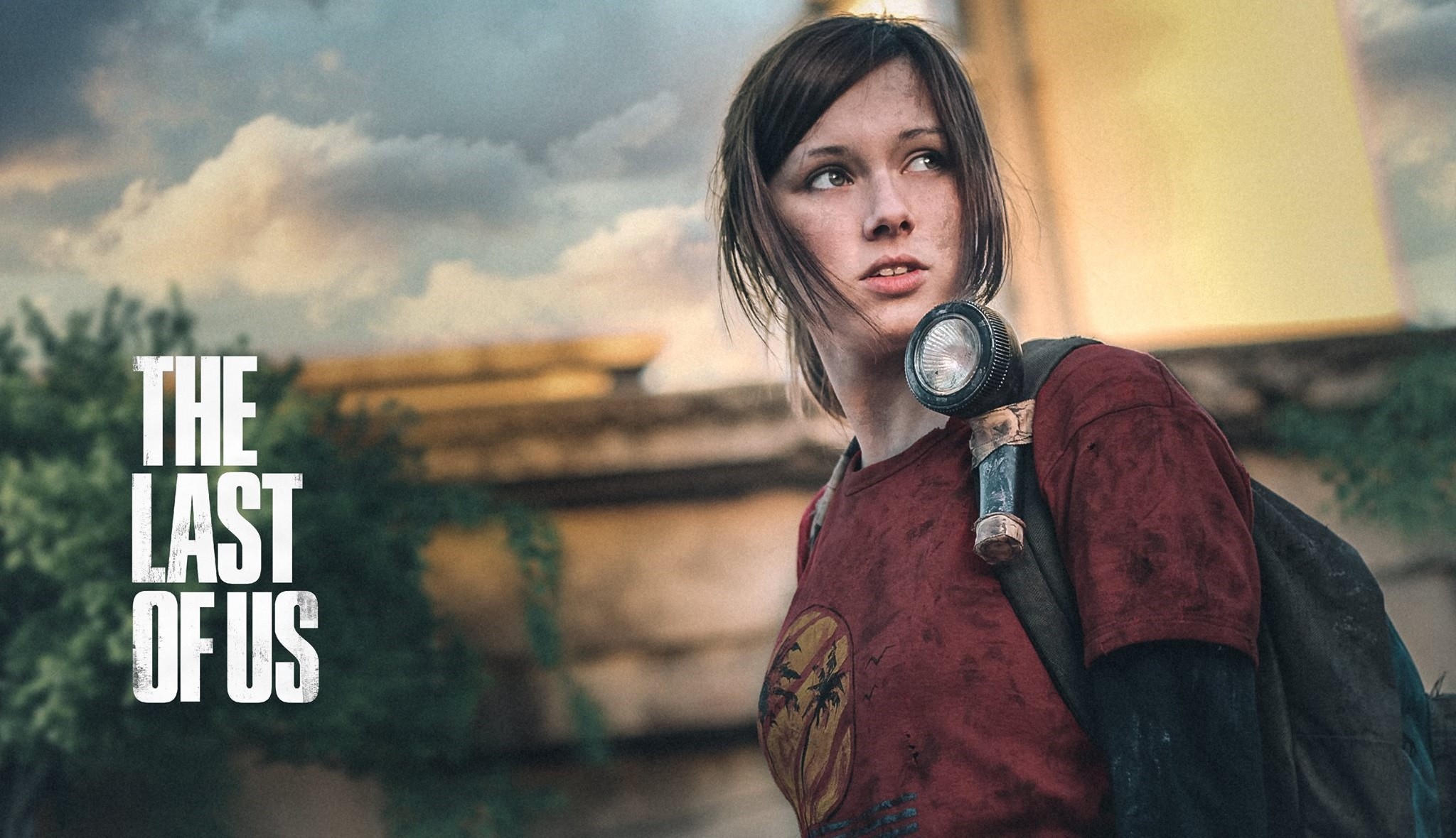 Ellie, The Last of Us, Cosplay, Torcia, Zaino, Full HD, wallpaper per computer