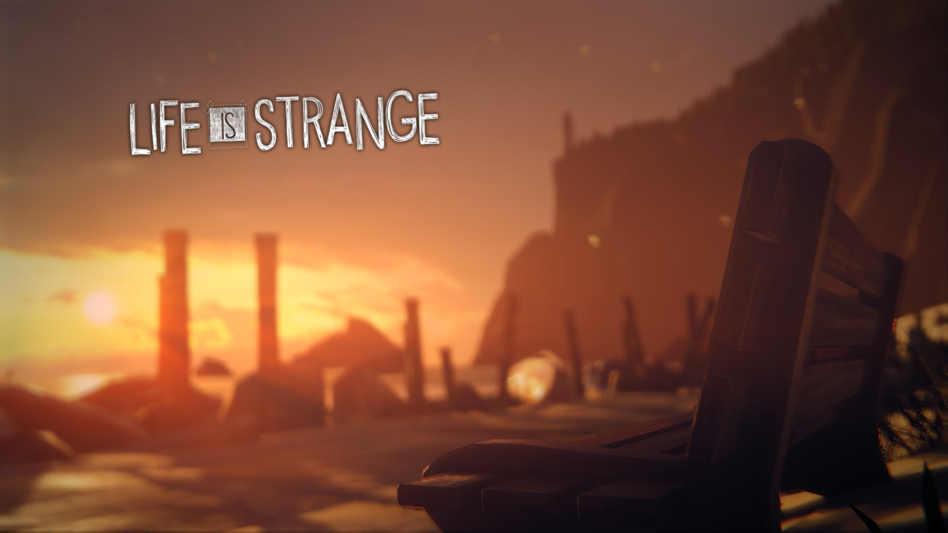 Life is Strange, Logo, Tramonto, Arcadia Bay, 1920x1080, wallpaper desktop