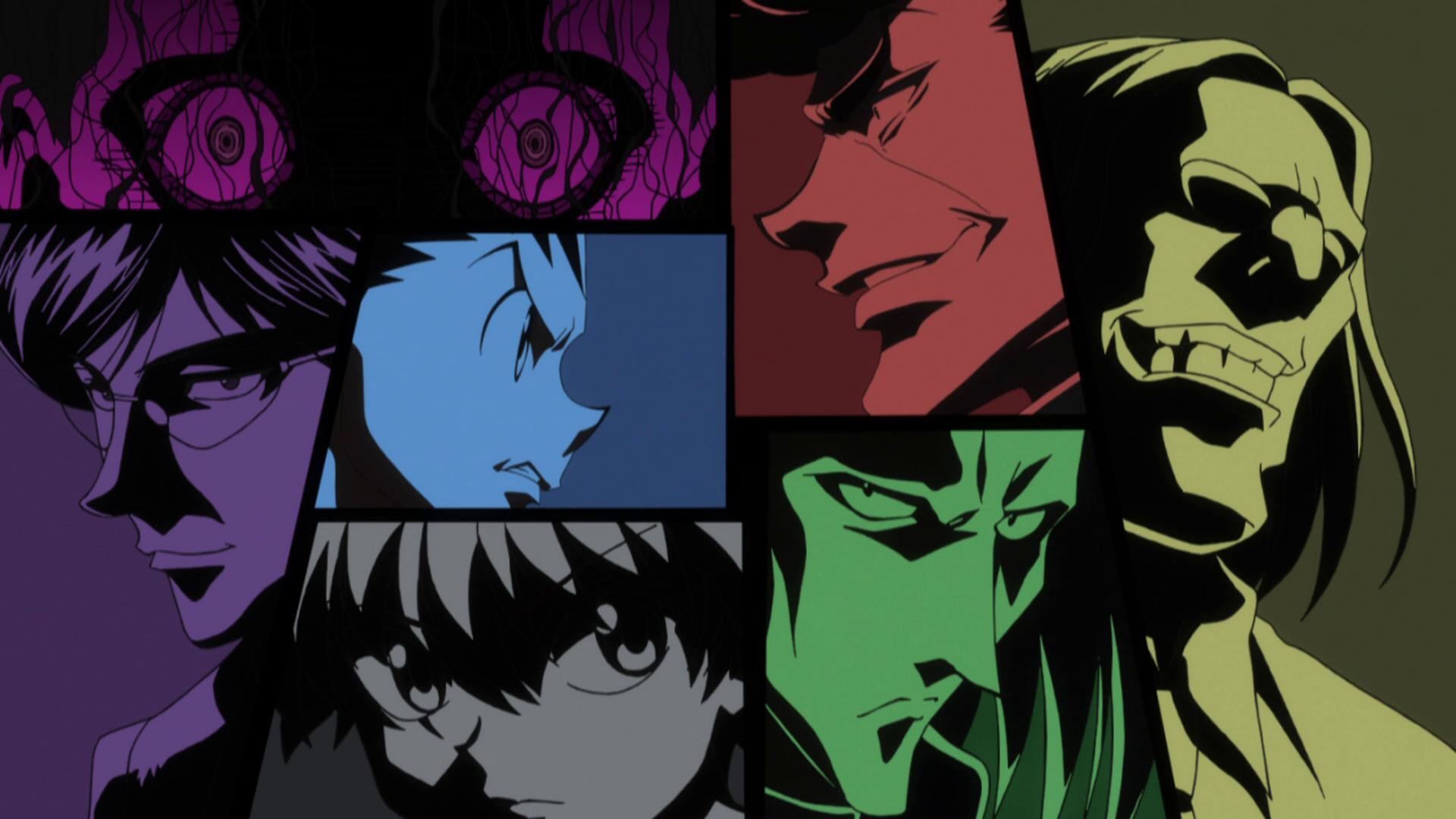 Hunter x Hunter, Brigata dei Ragni, Pop art, Collage, 1920x1080, immagine di sfondo