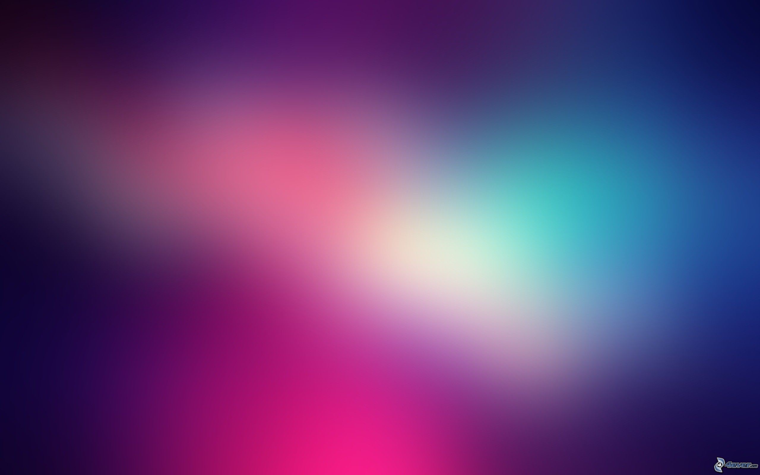 Sfocato, Gradiente, Rosa, Blu, sfondo PC 2K