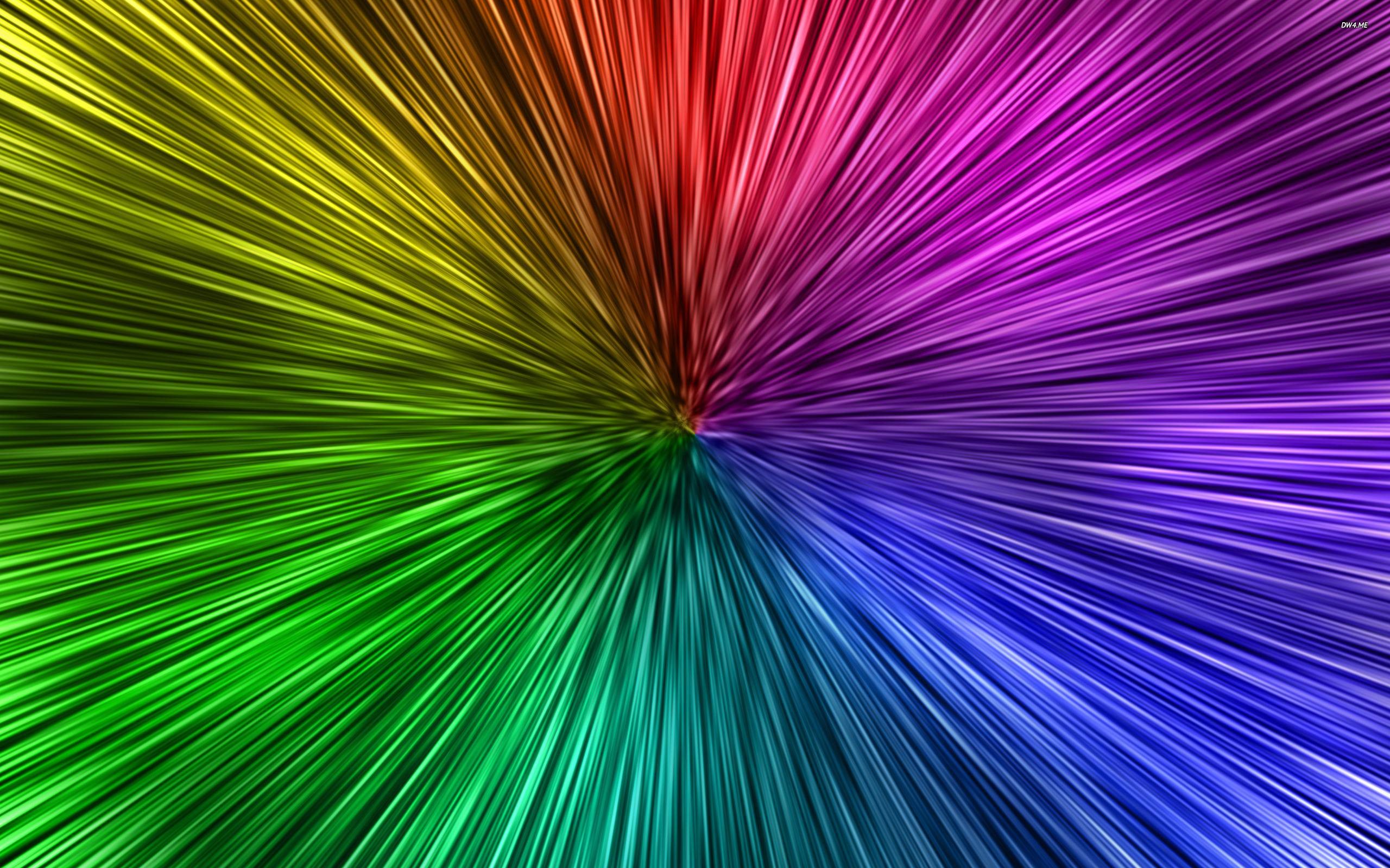 Raggi, Arcobaleno, Esplosione di colori, 16:10 2K, sfondo widescreen