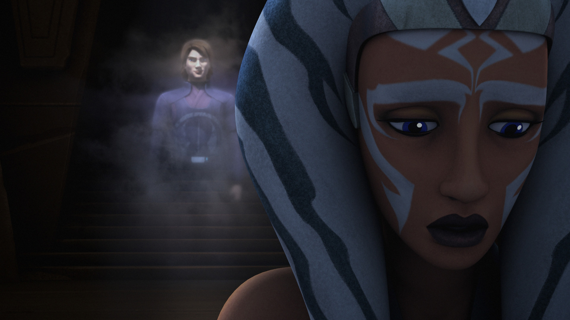 Ahsoka Tano, Anakin Skywalker, Star Wars Rebels, Animazione, Fantasma della Forza, immagine di sfondo