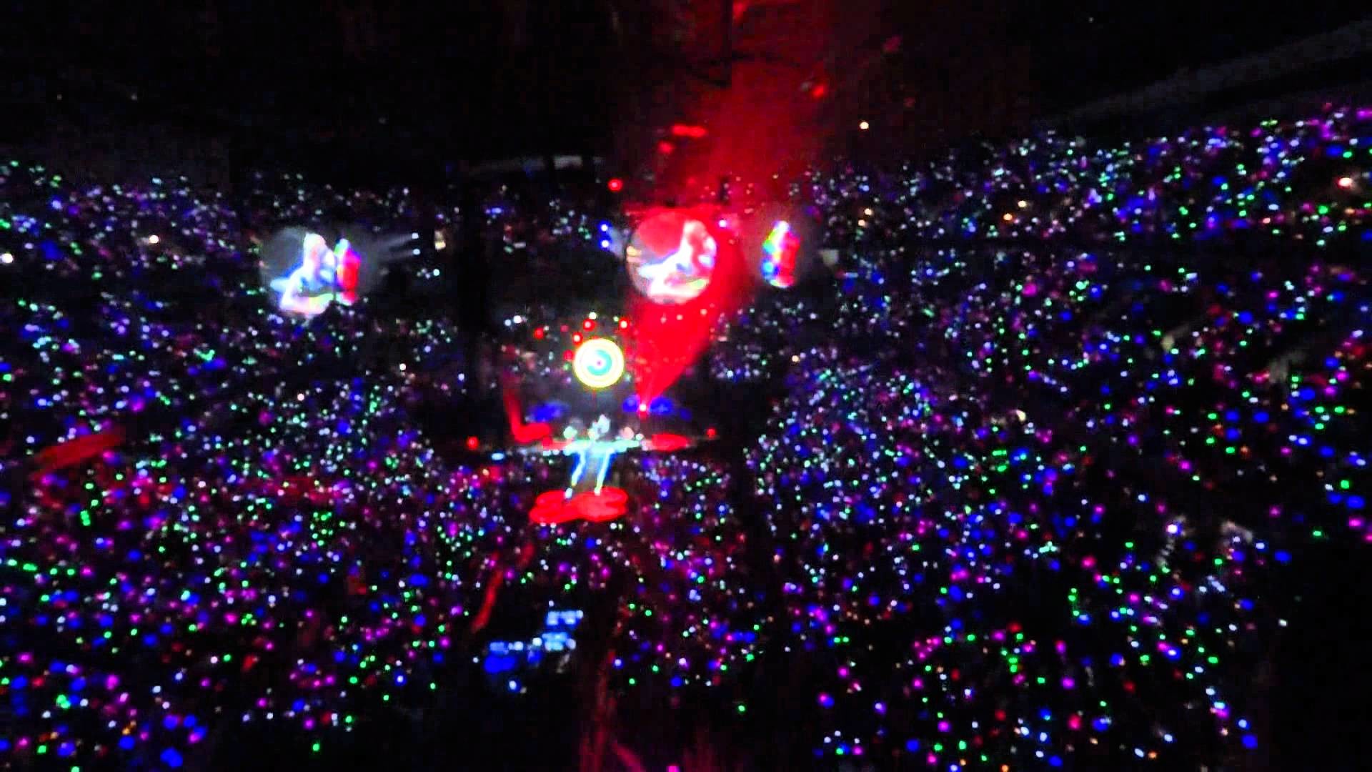 Coldplay, Concerto, Stadio, Xyloband, Luci, Full HD, sfondo per PC e portatile
