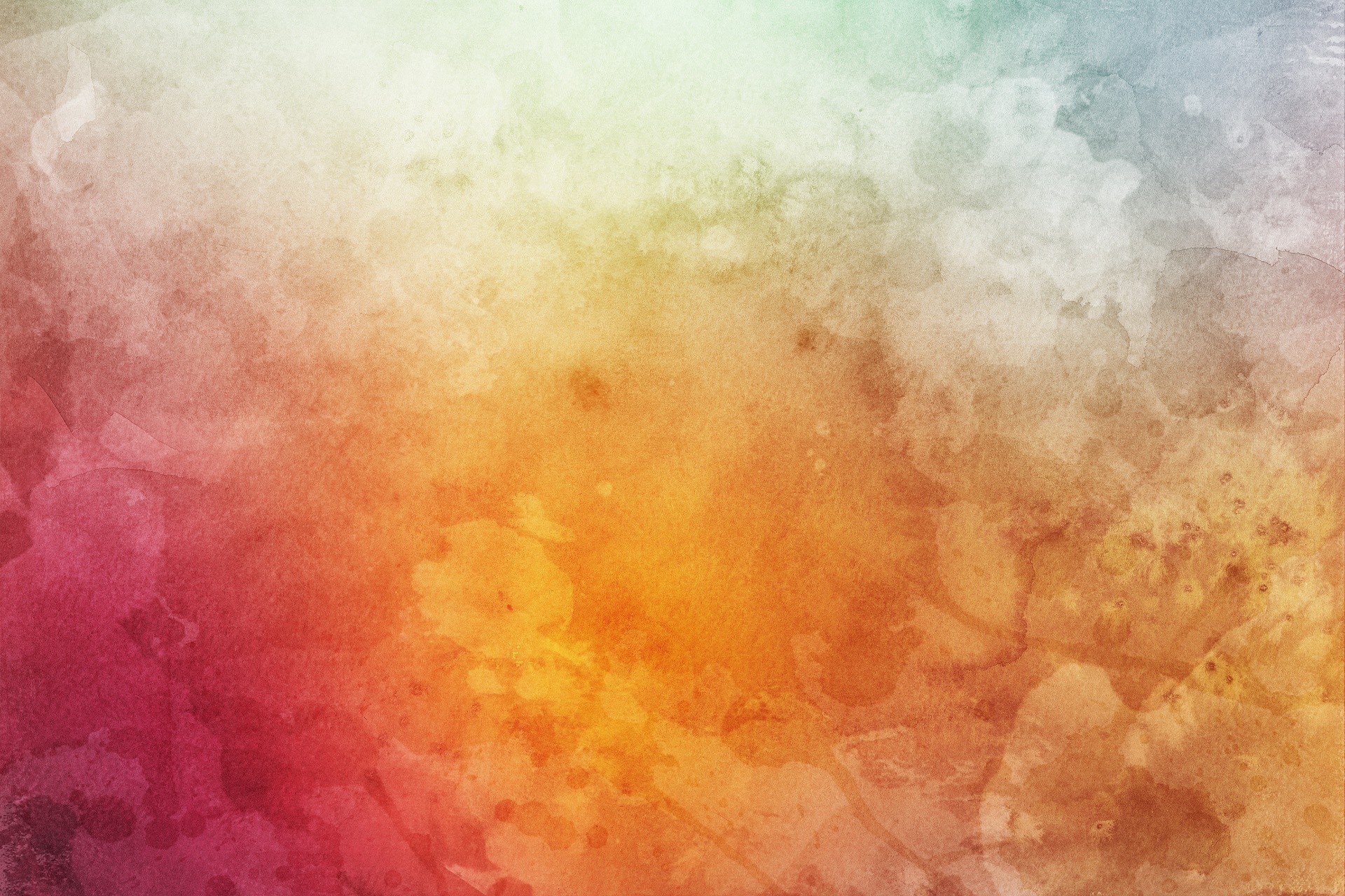 Acquerello, Texture, Rosso, Arancione, Full HD, sfondo desktop