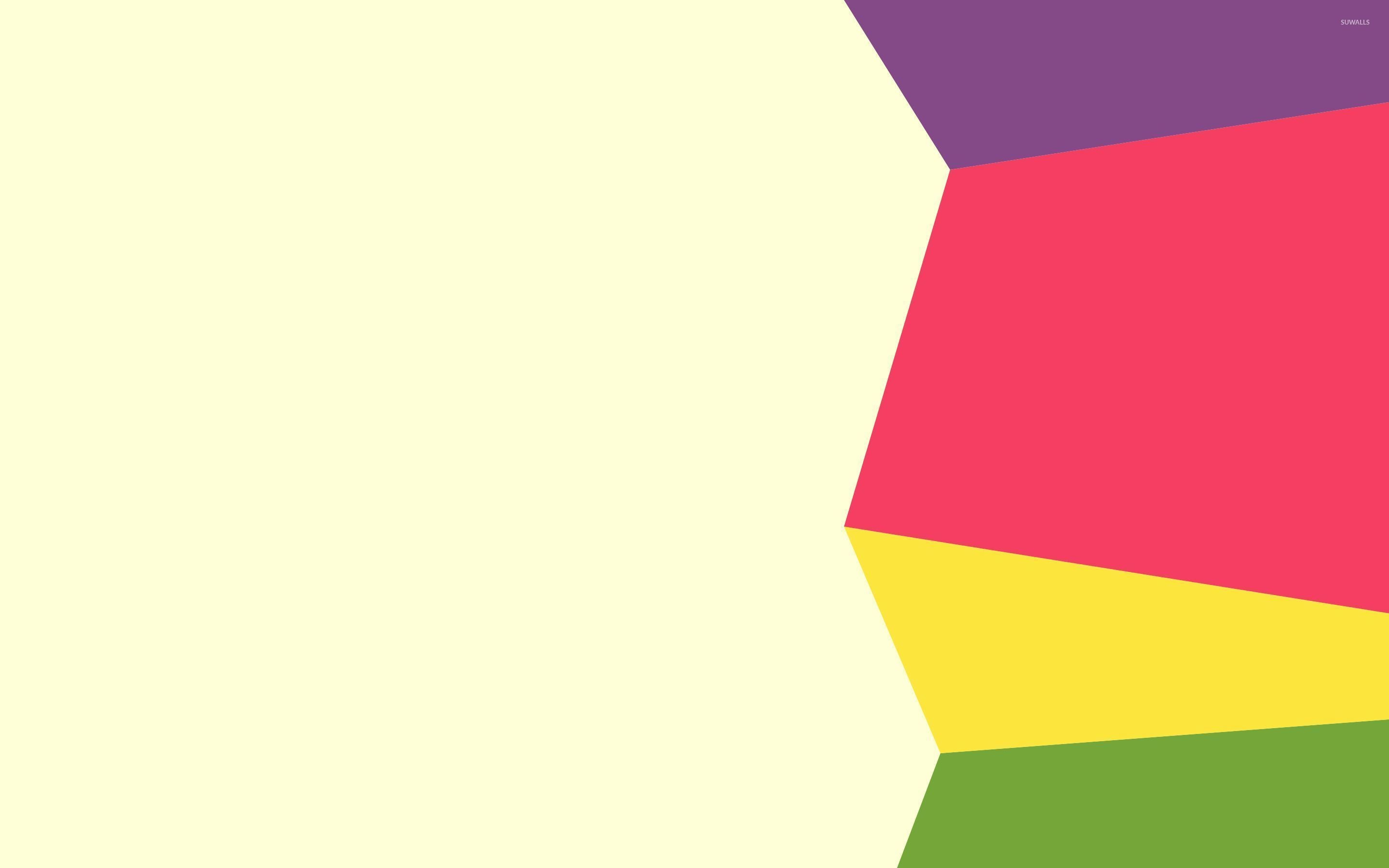 Geometrico, Giallo crema, Rosso, Viola, 2880x1800, immagine di sfondo