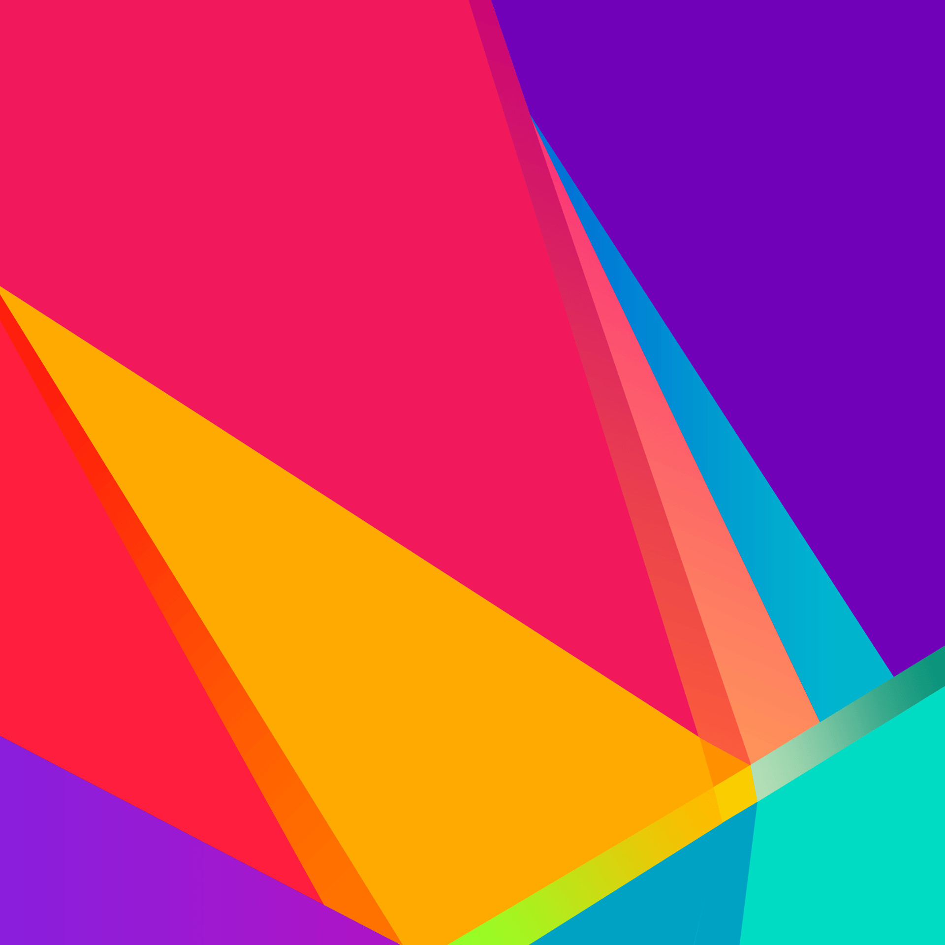 Forme geometriche, Material design, Colori vivaci, Full HD, schermata di blocco iPad