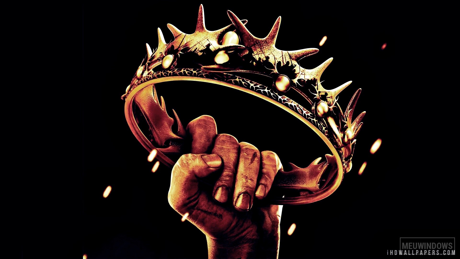 Corona, Il Trono di Spade, Stagione 2, Mano, Oro, 1920x1080, sfondo per PC