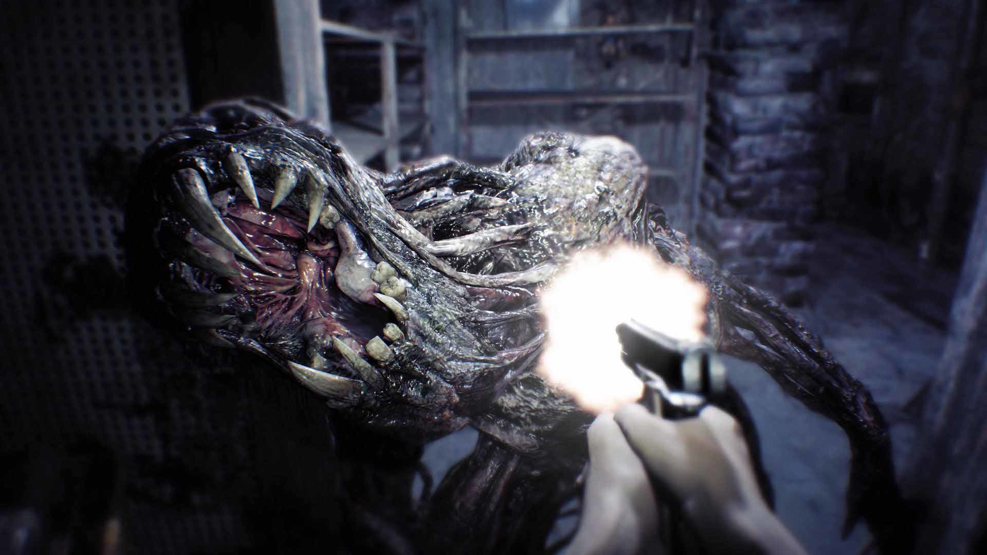 Resident Evil 7: Biohazard, Molded, Pistola, Prima persona, Horror, sfondo 1920x1080 per PC