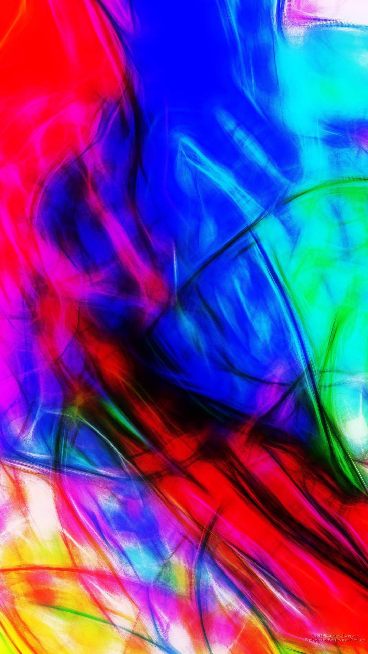 Astratto, Colori vivaci, Blu, Rosso, sfondo per Samsung S25
