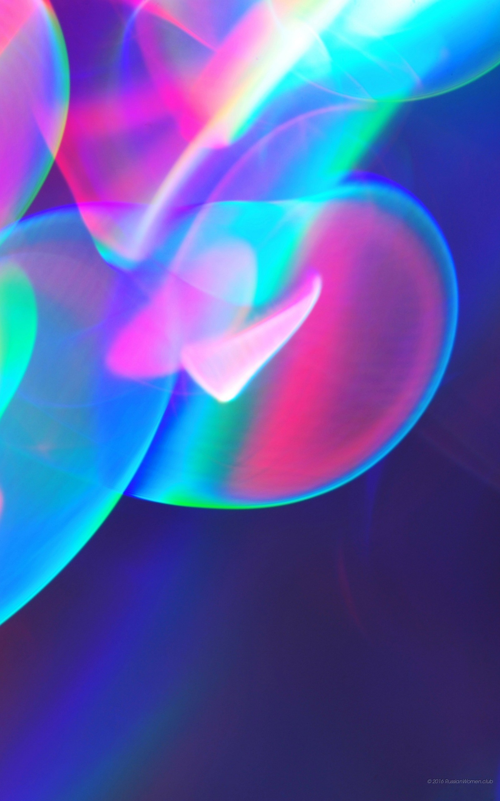 Astratto, Luci al neon, Blu, Rosa, QHD+, wallpaper per smartphone