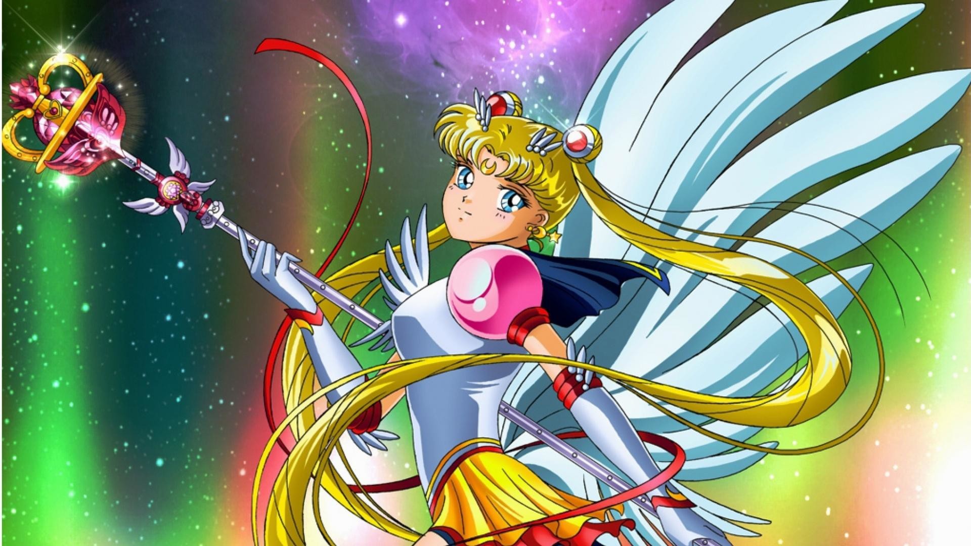 Super Sailor Moon, Sailor Moon, Ali, Aurora, Full HD 1080p, sfondo desktop